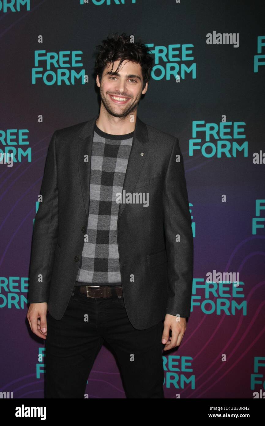 9 gennaio 2016 - Pasadena, CA, USA - vLOS ANGELES - 9 GENNAIO: Matthew Daddario al Disney ABC TV 2016 TCA Party al Langham Huntington Hotel il 9 gennaio 2016 a Pasadena, CA foto via Newscom (immagine di credito: © Kathy Hutchins/Newscom via ZUMA Press) Foto Stock