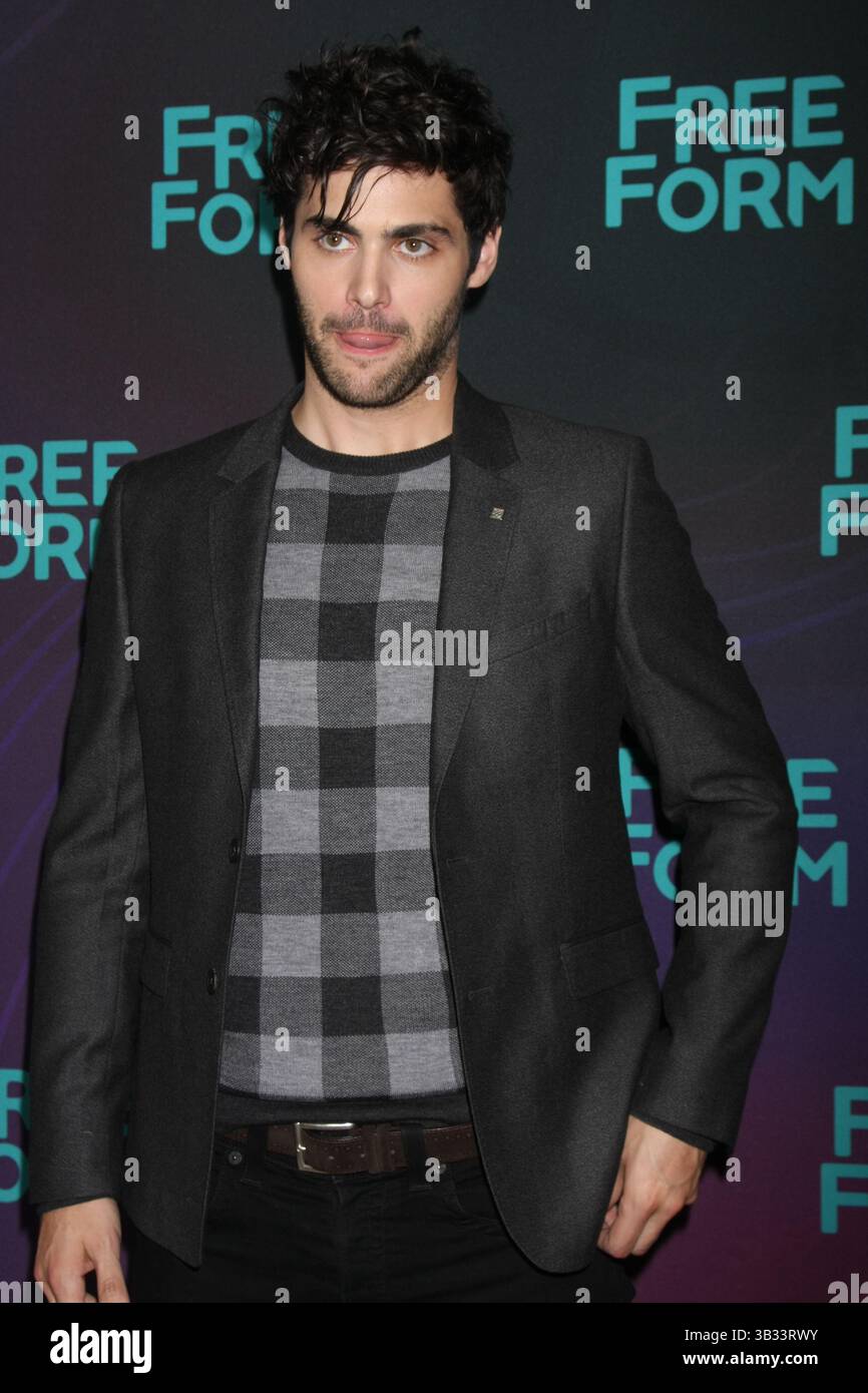 9 gennaio 2016 - Pasadena, CA, USA - vLOS ANGELES - 9 GENNAIO: Matthew Daddario al Disney ABC TV 2016 TCA Party al Langham Huntington Hotel il 9 gennaio 2016 a Pasadena, CA foto via Newscom (immagine di credito: © Kathy Hutchins/Newscom via ZUMA Press) Foto Stock