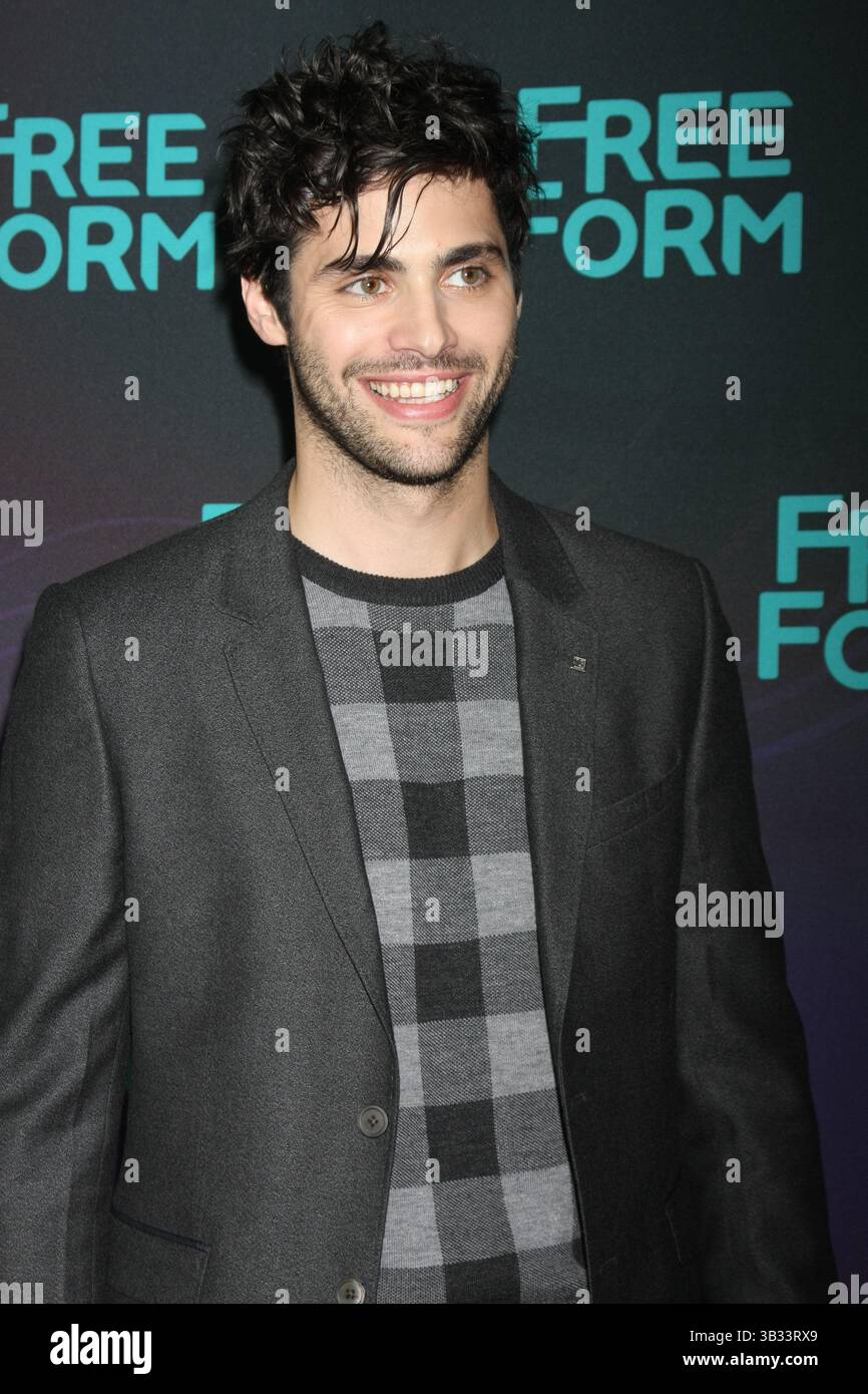 9 gennaio 2016 - Pasadena, CA, USA - vLOS ANGELES - 9 GENNAIO: Matthew Daddario al Disney ABC TV 2016 TCA Party al Langham Huntington Hotel il 9 gennaio 2016 a Pasadena, CA foto via Newscom (immagine di credito: © Kathy Hutchins/Newscom via ZUMA Press) Foto Stock