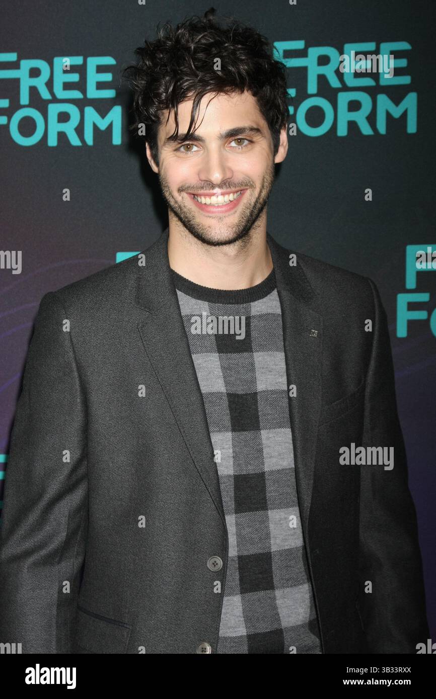 9 gennaio 2016 - Pasadena, CA, USA - vLOS ANGELES - 9 GENNAIO: Matthew Daddario al Disney ABC TV 2016 TCA Party al Langham Huntington Hotel il 9 gennaio 2016 a Pasadena, CA foto via Newscom (immagine di credito: © Kathy Hutchins/Newscom via ZUMA Press) Foto Stock