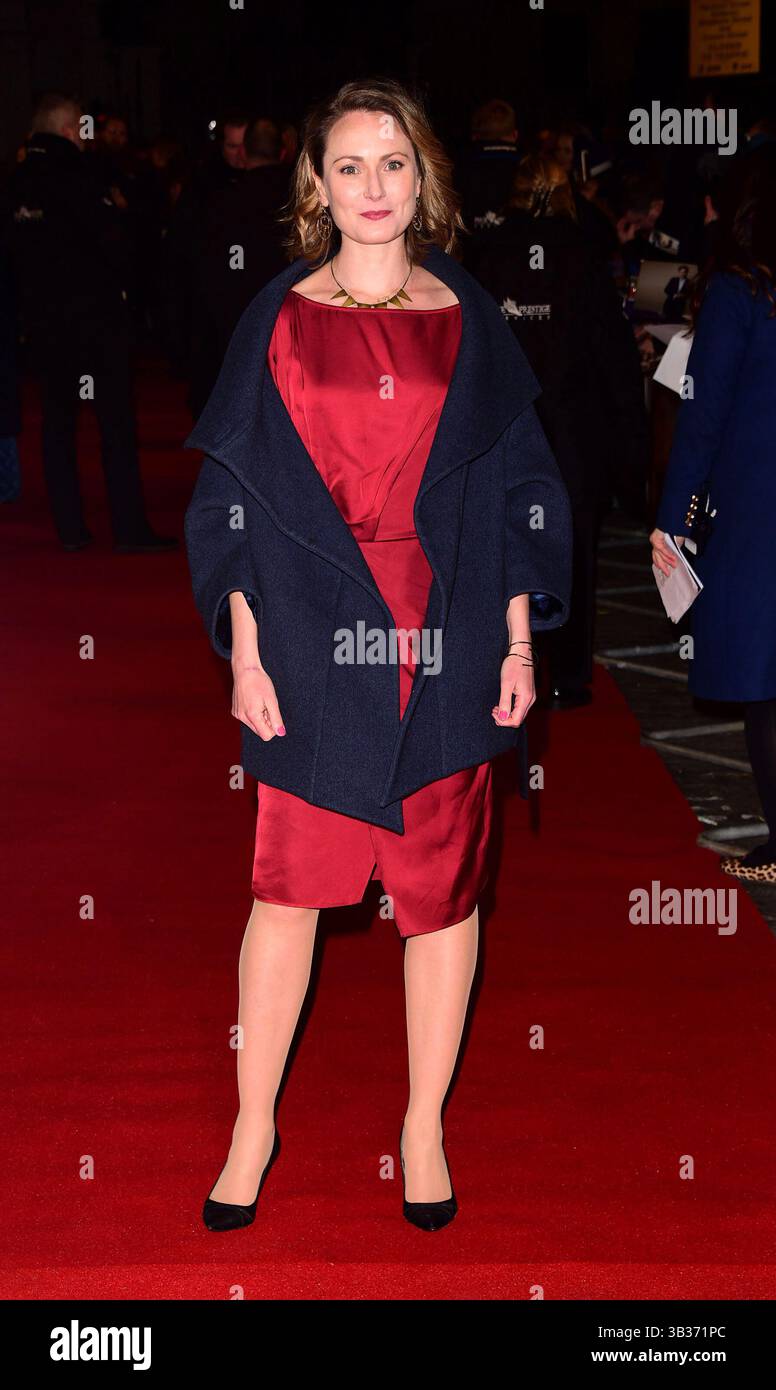 7 febbraio 2018 - Londra, New York, Regno Unito di Gran Bretagna e Irlanda del Nord - Anna Madeley arriva alla prima di "The Mercy" al Curzon Mayfair il 6 febbraio 2018 a Londra, Inghilterra (immagine di credito: © Famous/Ace Pictures via ZUMA Press) Foto Stock