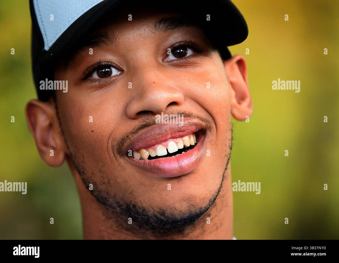 2 novembre 2017 - Charlotte, NC, USA - il cancelliere Lee Adams compie 18 anni il 16 novembre. La sua festa di compleanno prevede una visita a un campo di zucca, nonché un giro su fieno e uno zoo con animali domestici. Il Cancelliere Lee Adams soffre di paralisi cerebrale e di danni permanenti al cervello a causa delle circostanze traumatiche della sua nascita nel 1999, ma ha battuto le prognosi dei medici sulla sua qualità di vita in numerosi modi. (Immagine di credito: © Jeff Siner/TNS tramite filo ZUMA) Foto Stock