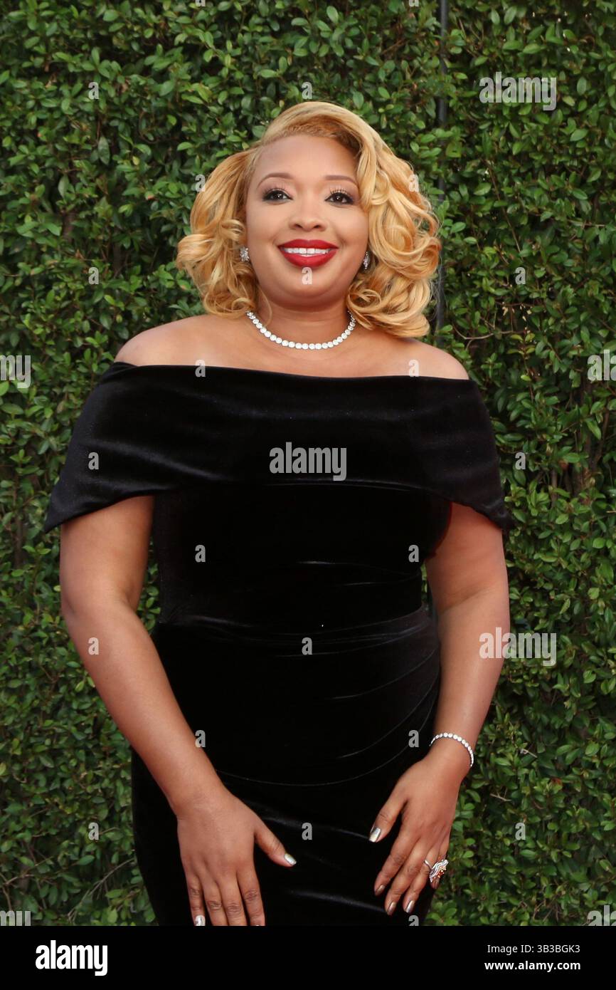 15 gennaio 2018 - Pasadena, CA, USA - LOS ANGELES - 15 GENNAIO: Chef Huda al 49° NAACP Image Awards - arrivi al Pasadena Civic Center il 15 gennaio 2018 a Pasadena, CA (Credit Image: © Kathy Hutchins via ZUMA Wire) Foto Stock