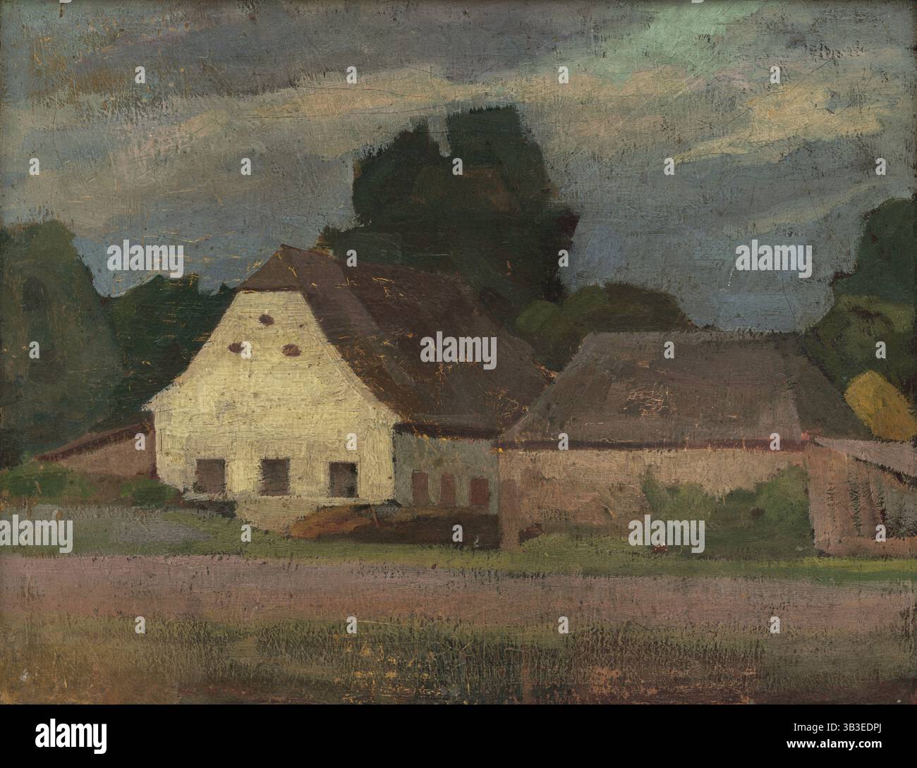 Fattoria, c1910. Foto Stock