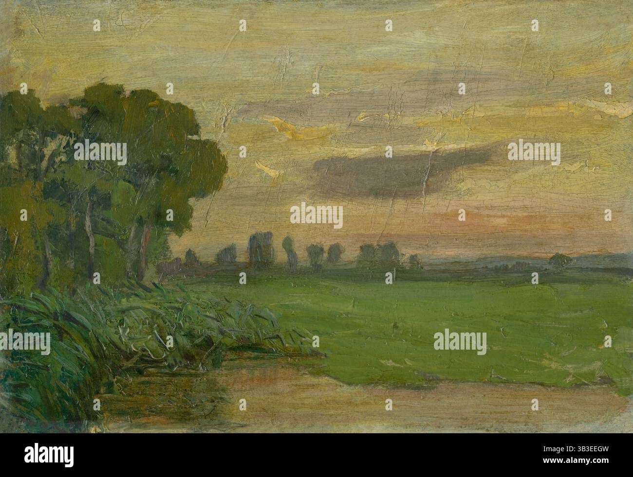 Tramonto a Kaloc, 1890-1900. Foto Stock