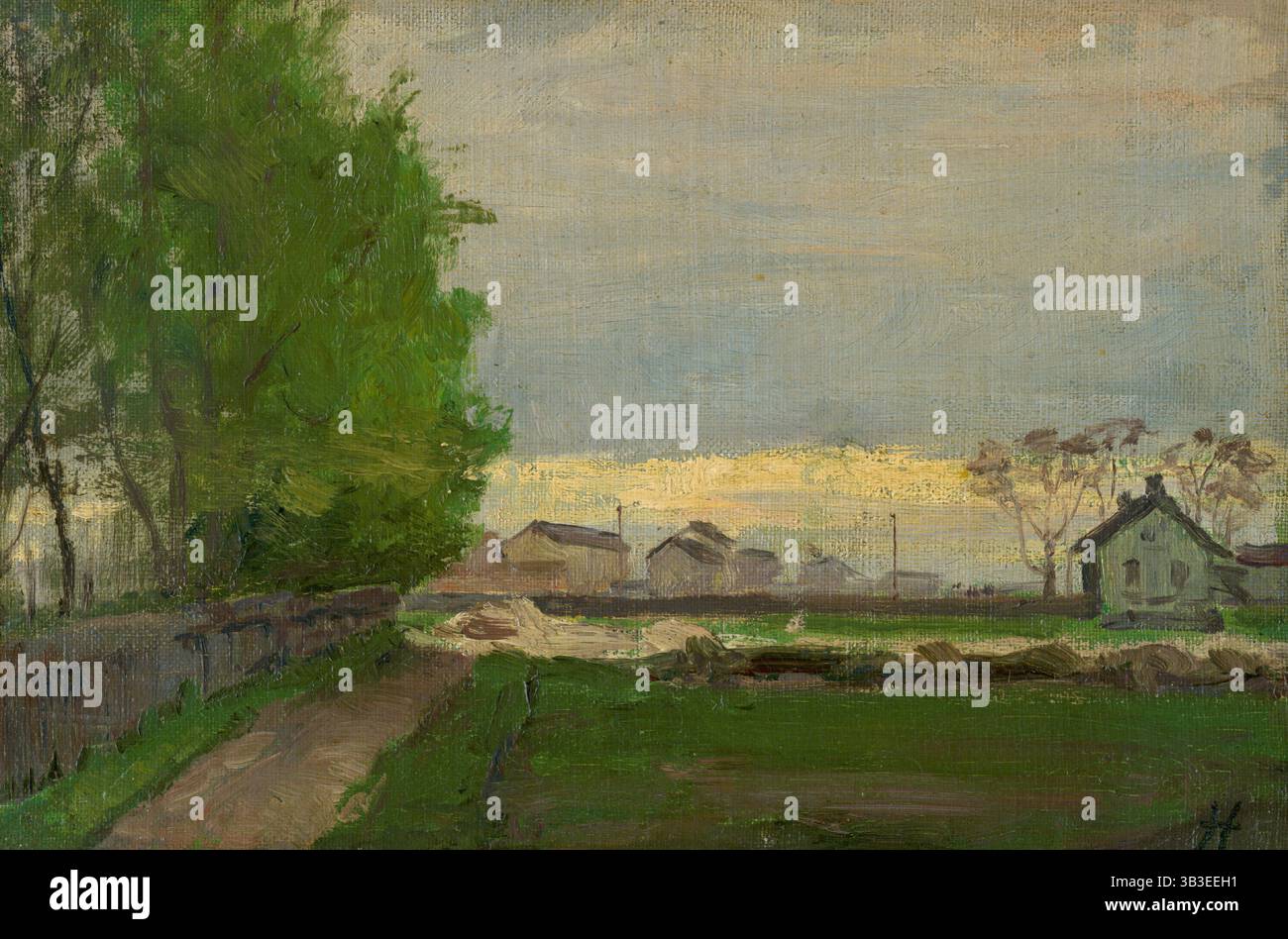 Paesaggio vicino a Monaco II, c1892. Foto Stock