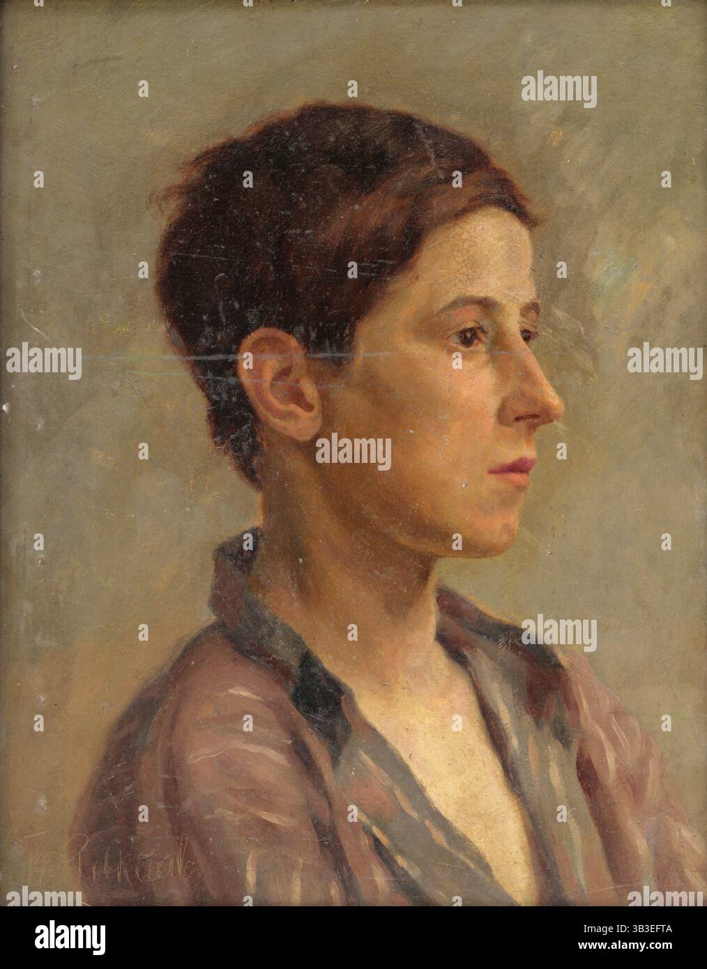 Studio capo di un ragazzo, 1935-1940. Foto Stock