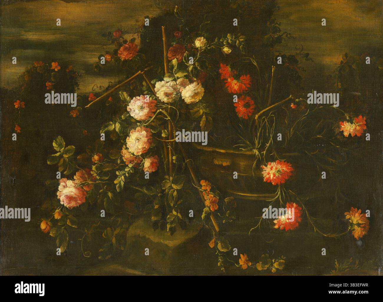 Flowers in Nature, 1730-1740. Foto Stock