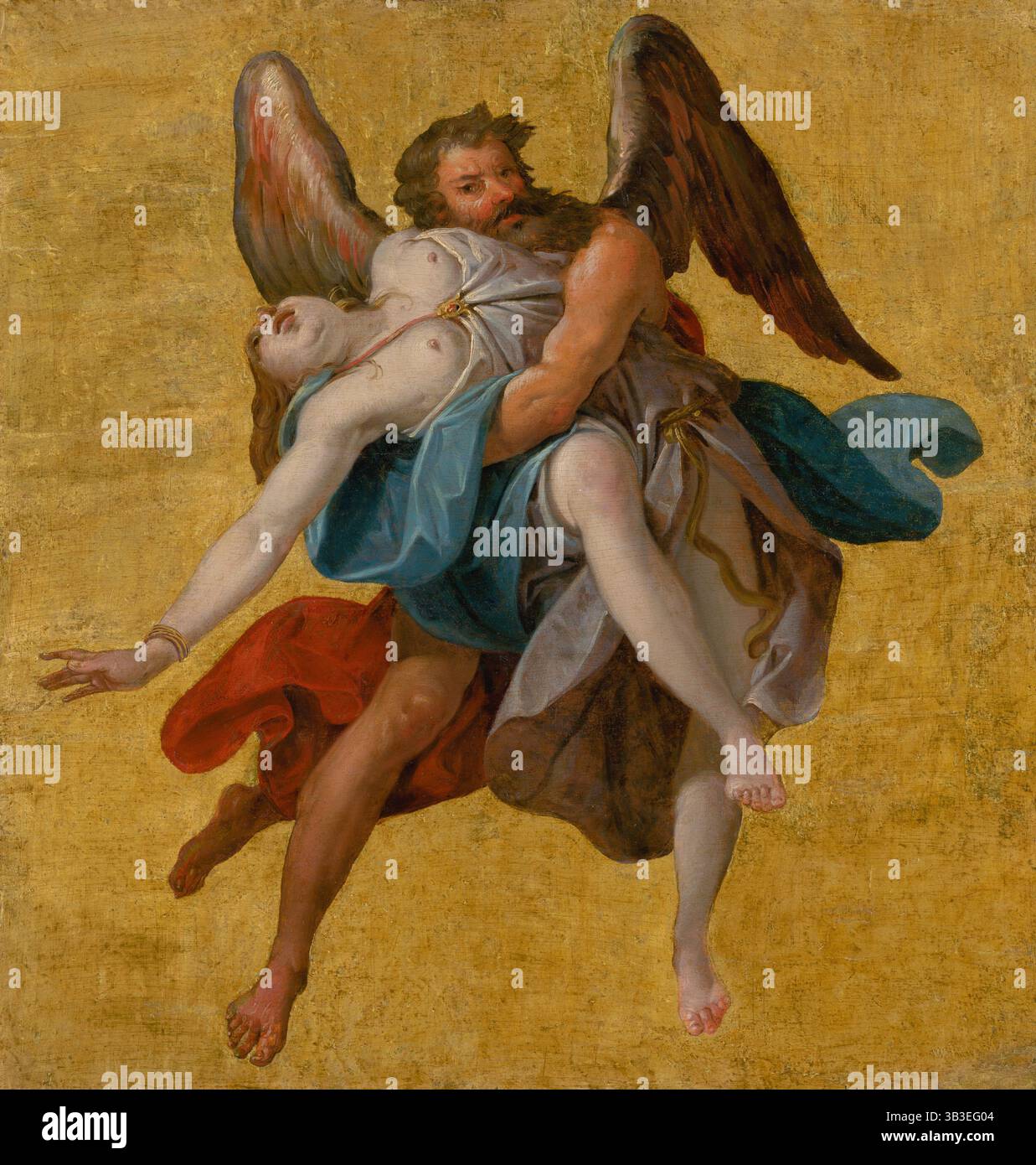 Borea rapisce Oreithyia, 1870-1890. Foto Stock