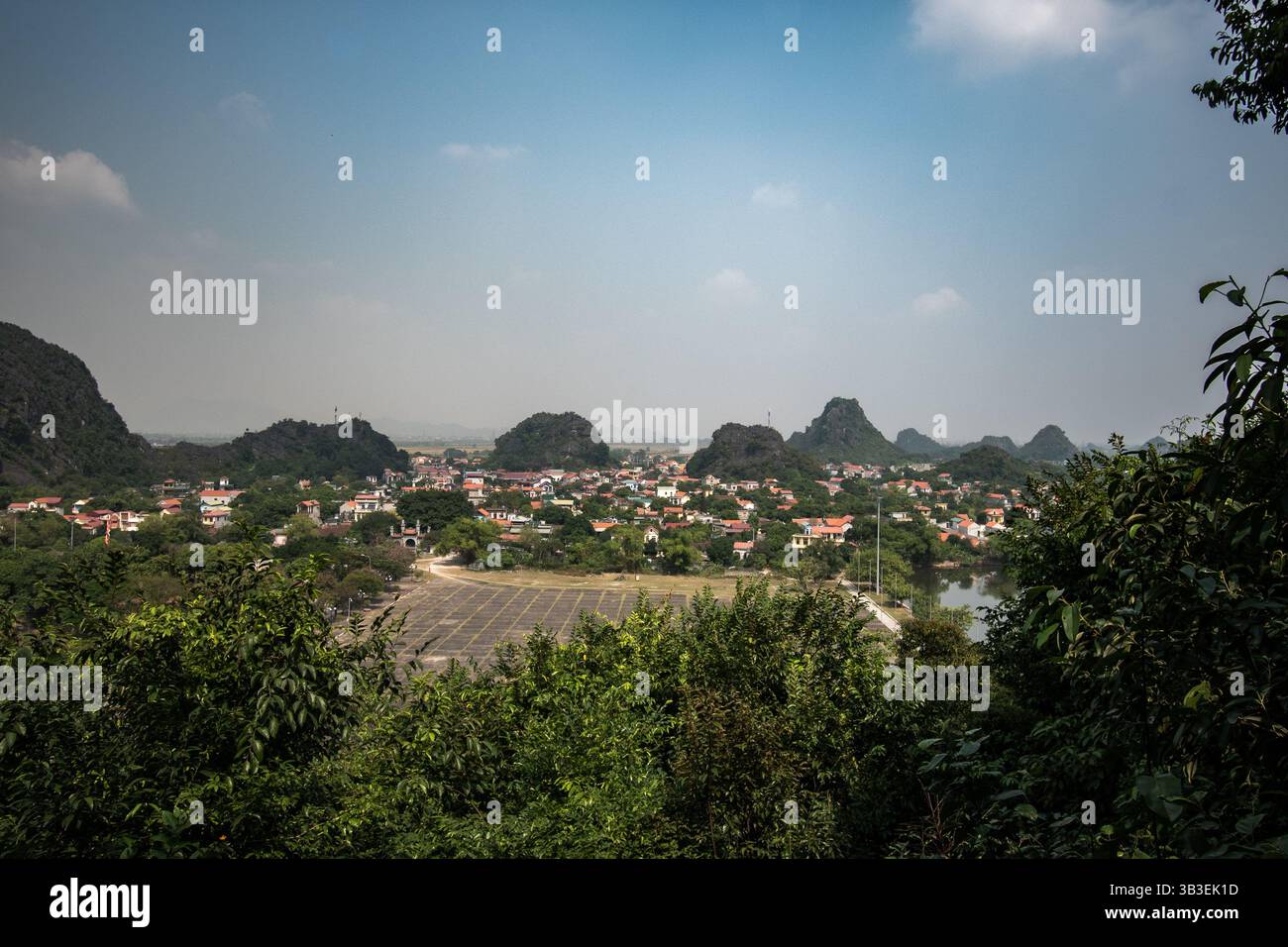 Cittadella imperiale vicino ad Hanoi, Vietnam Foto Stock