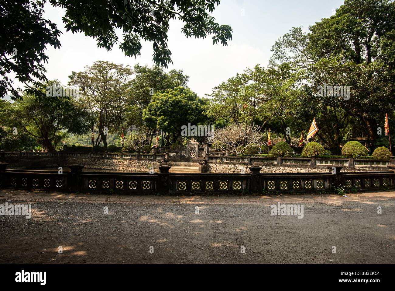 Cittadella imperiale vicino ad Hanoi, Vietnam Foto Stock