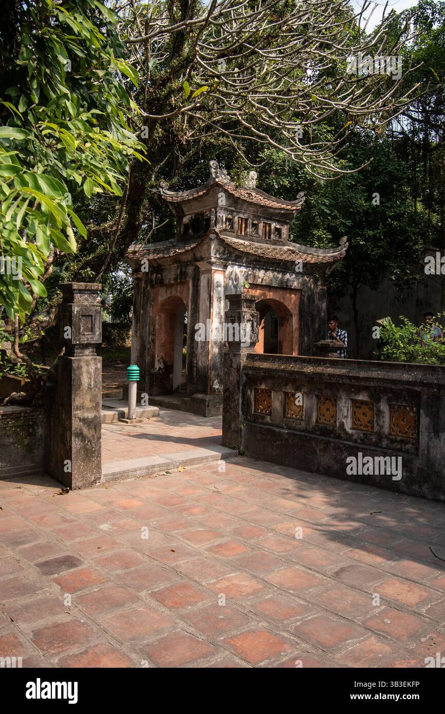 Cittadella imperiale vicino ad Hanoi, Vietnam Foto Stock