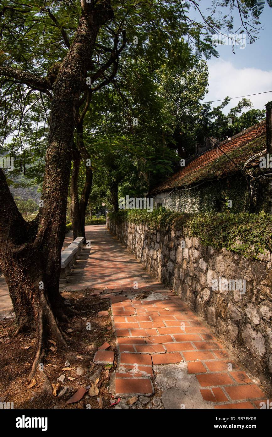 Cittadella imperiale vicino ad Hanoi, Vietnam Foto Stock