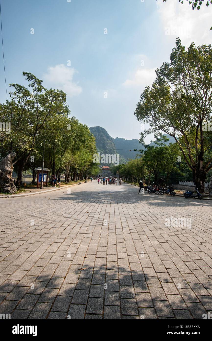 Cittadella imperiale vicino ad Hanoi, Vietnam Foto Stock