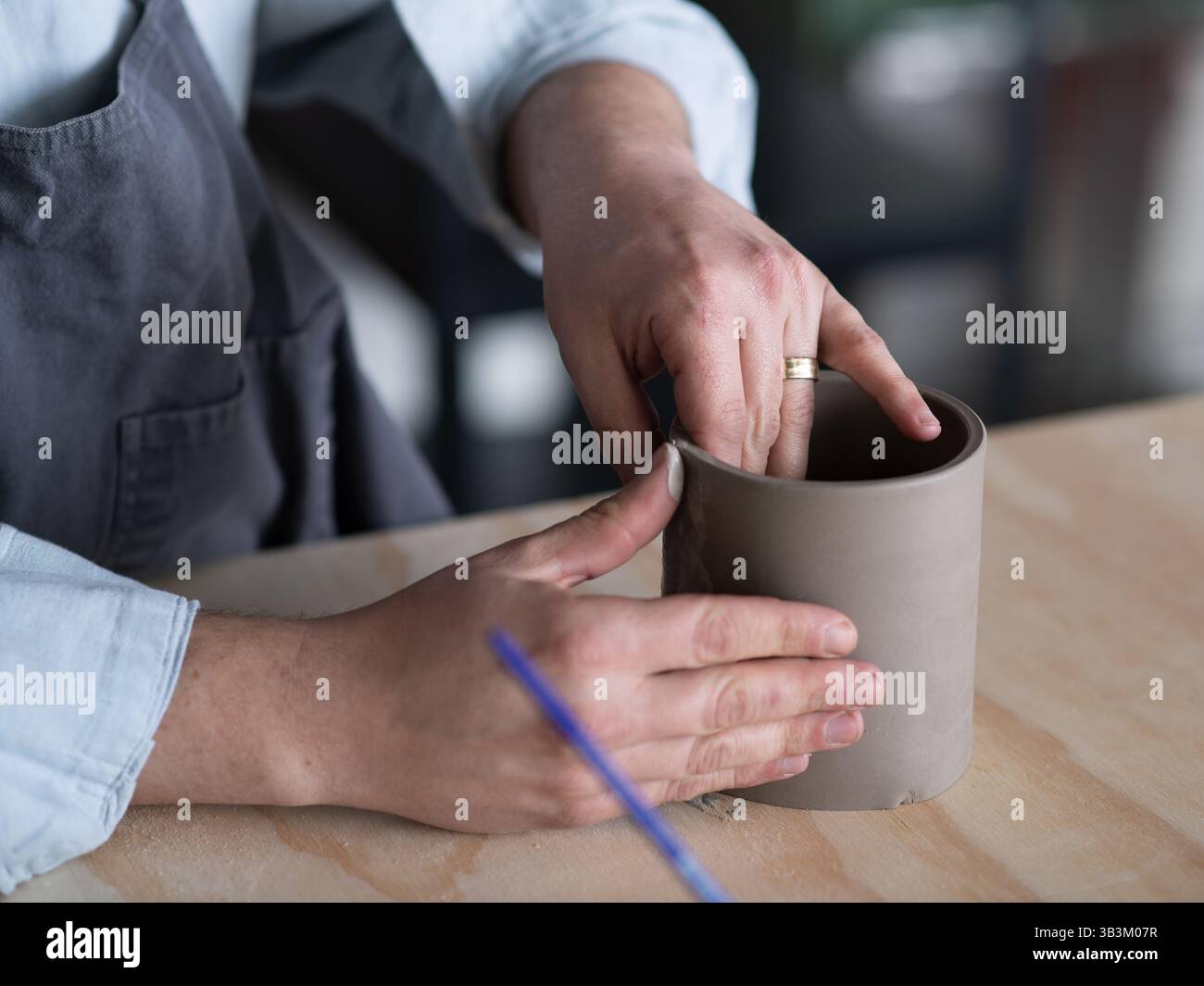Studio di ceramica Foto Stock