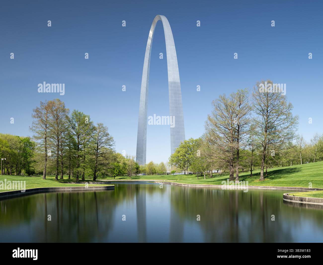 Gateway Arch, posizione: St. Louis, Missouri, architetto: Eero Saarinen & Associates Foto Stock