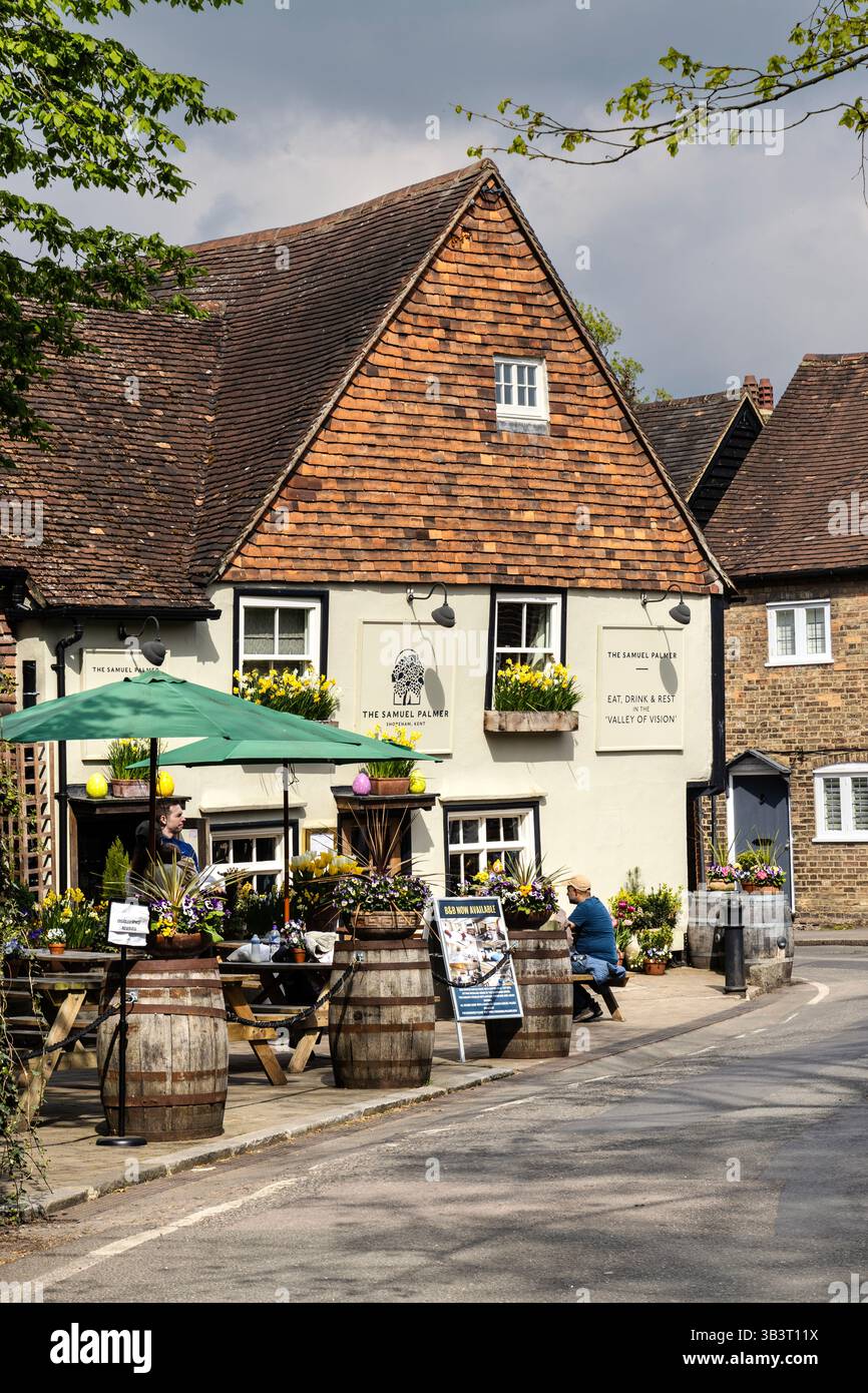 Il pub Samuel Palmer a Shoreham, Kent, Londra Foto Stock