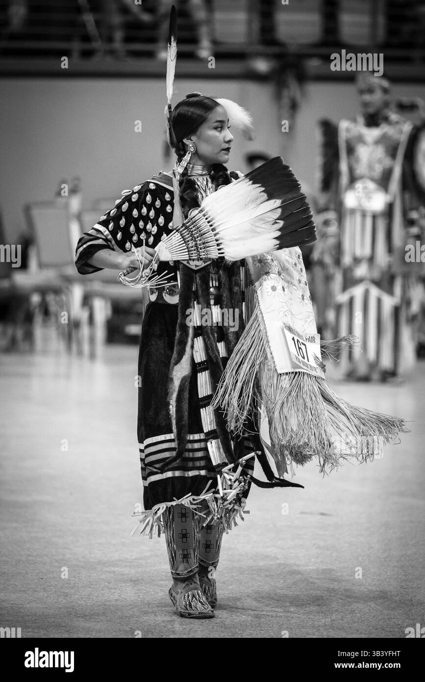 10 febbraio 2018 - Hollywood, Florida, USA - la tribù Seminole della Florida ospiterà la sua celebrazione annuale della cultura e delle arti dei nativi dal 9 all'11 febbraio 2018 a Hollywood, Florida. (Immagine di credito: © Thierry Dehove via ZUMA Wire) Foto Stock