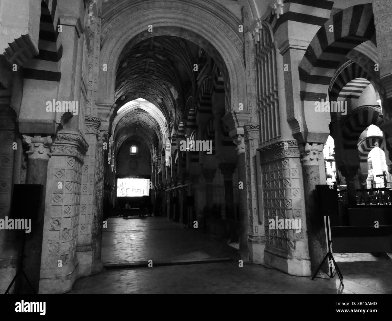 Moschea-Cattedrale di Cordova interno - Andalusia Spagna Foto Stock