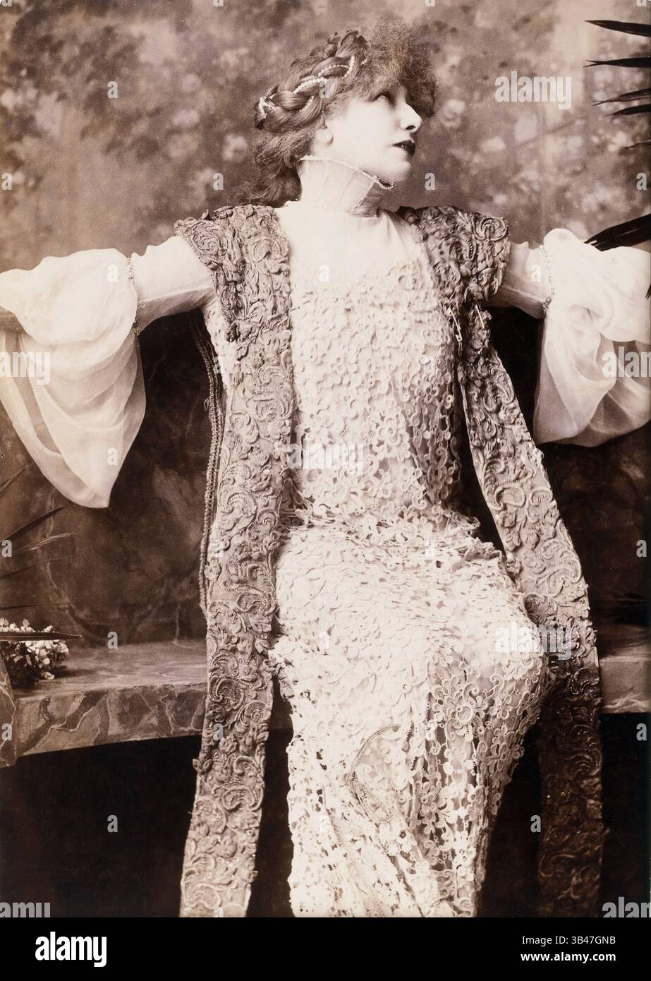 William e Daniel Downey - Sarah Bernhardt a Francesca de Rimini Foto Stock