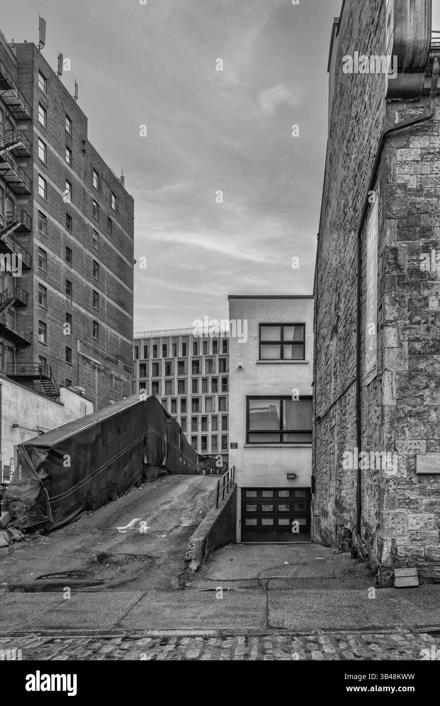 La vecchia Montreal pied--terre - vedute Foto Stock