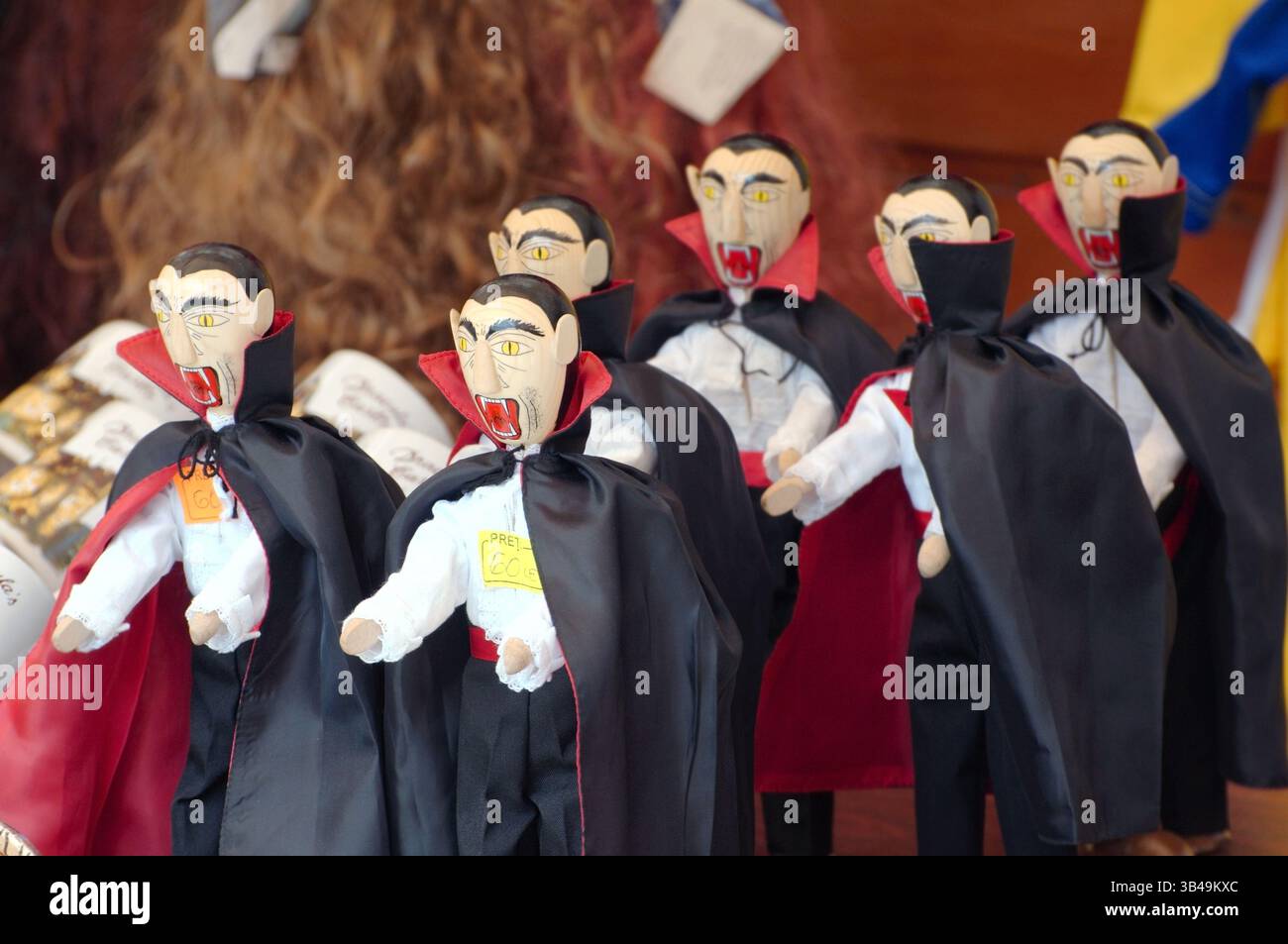 9 settembre 2009 - souvenir Vlad Drakula, Transilvania, Brasov, Romania (immagine di credito: © Andrey Nekrasov/ZUMA Wire/ZUMAPRESS.com) Foto Stock