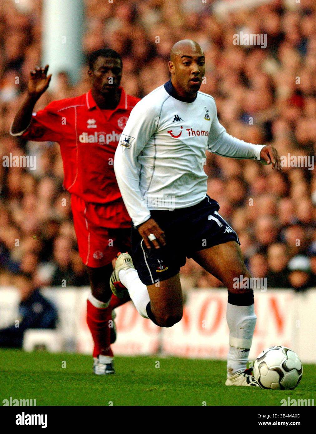 26 ottobre 2003 - Londra, Gran Bretagna - 053067.Stephane Dalmat.Tottenham Hotspur V Middlesborough (Punteggio 0-0).at Stamford Bridge, Londra....A13819(Credit Image: © Globe Photos/ZUMAPRESS.com) Foto Stock
