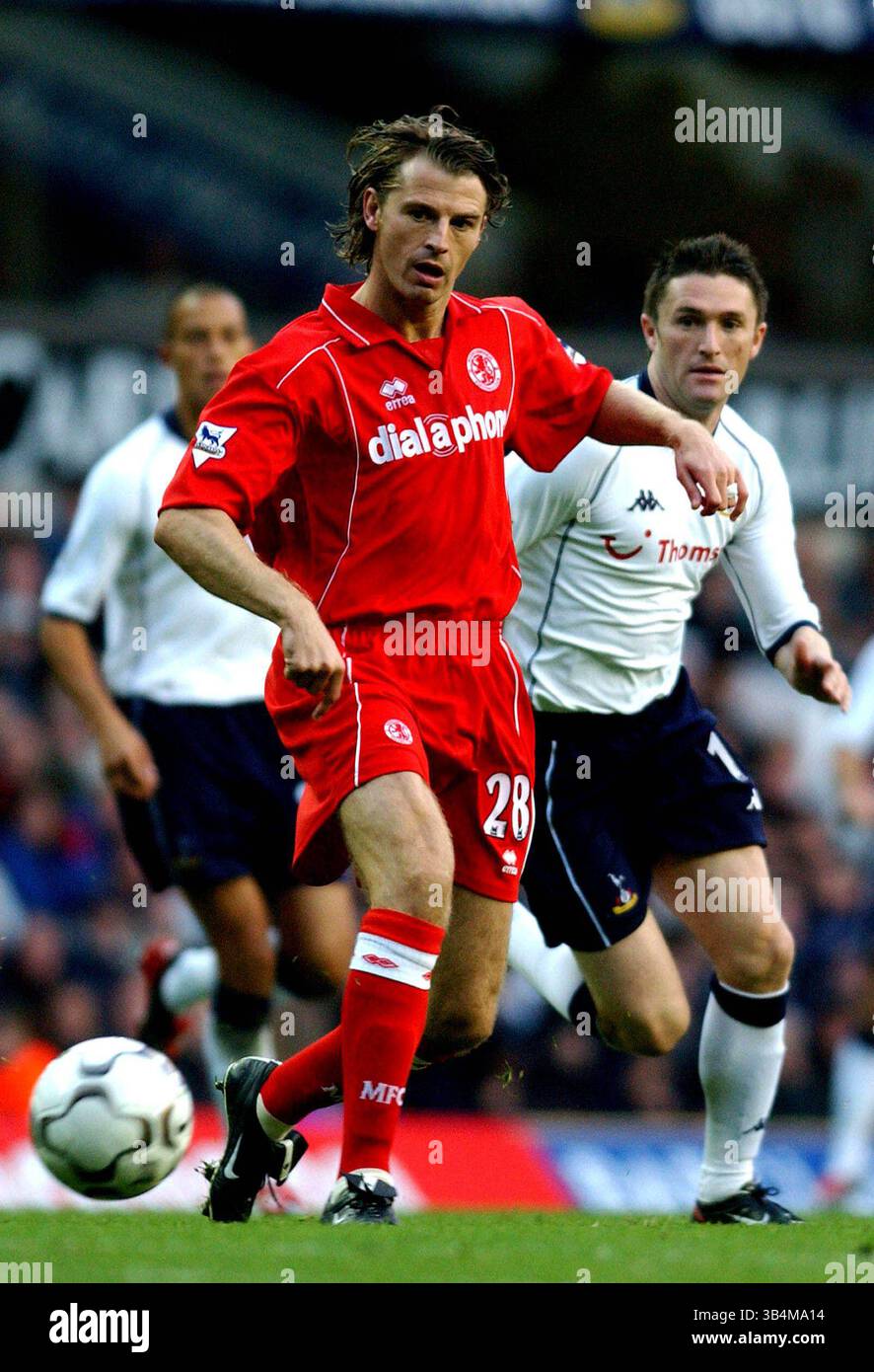 26 ottobre 2003 - Londra, Gran Bretagna - 053067.Colin Cooper .Tottenham Hotspur V Middlesborough (Punteggio 0-0).at Stamford Bridge, Londra....A13819(immagine di credito: © Globe Photos/ZUMAPRESS.com) Foto Stock