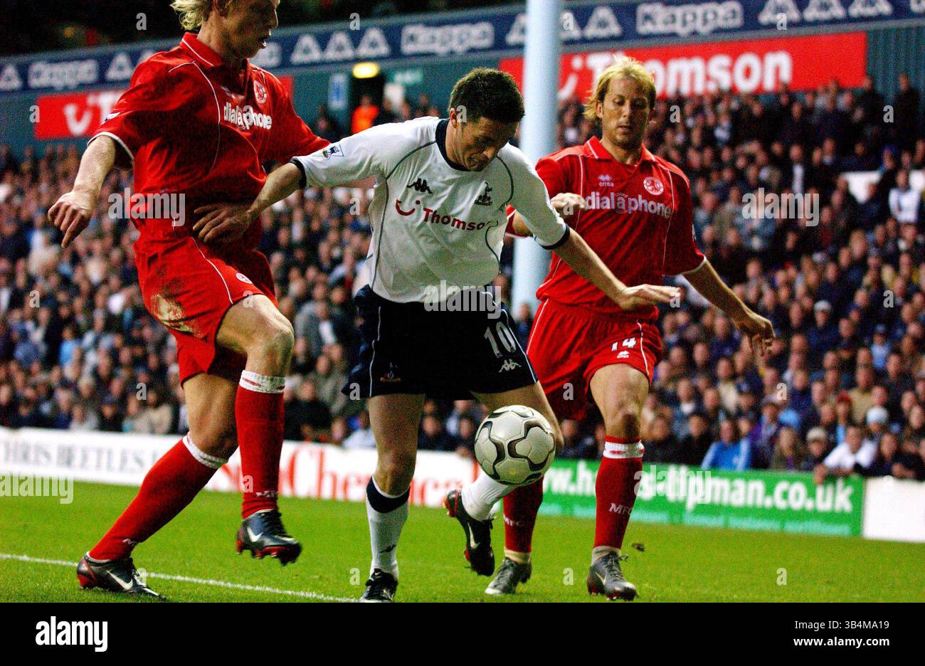 26 ottobre 2003 - Londra, Gran Bretagna - 053067.Robbie Keane.Tottenham Hotspur V Middlesborough (Punteggio 0-0).at Stamford Bridge, Londra....A13819(immagine di credito: © Globe Photos/ZUMAPRESS.com) Foto Stock