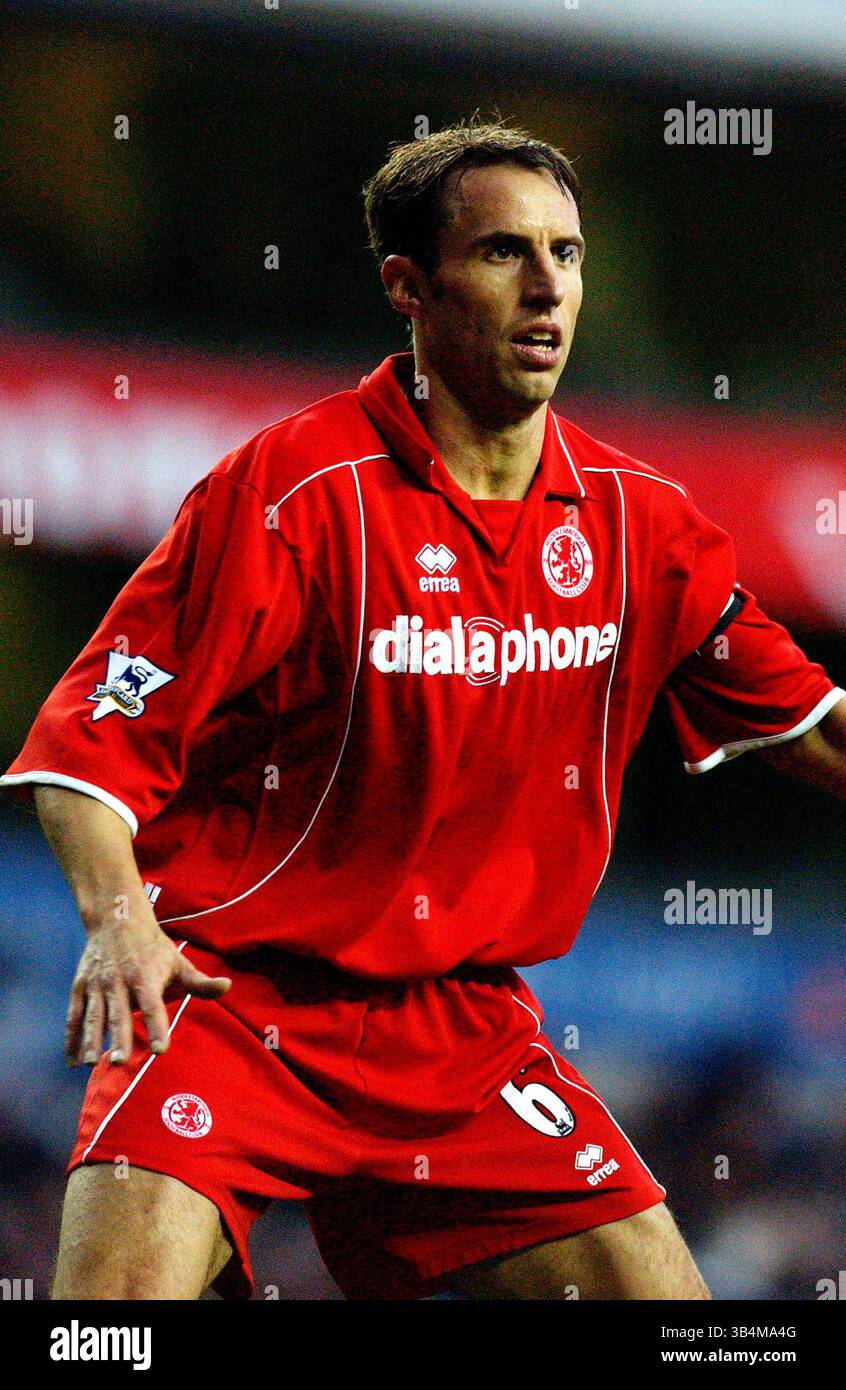 26 ottobre 2003 - Londra, Gran Bretagna - 053067.Gareth Southgate.Tottenham Hotspur V Middlesborough (Punteggio 0-0).at Stamford Bridge, Londra....A13819(Credit Image: © Globe Photos/ZUMAPRESS.com) Foto Stock