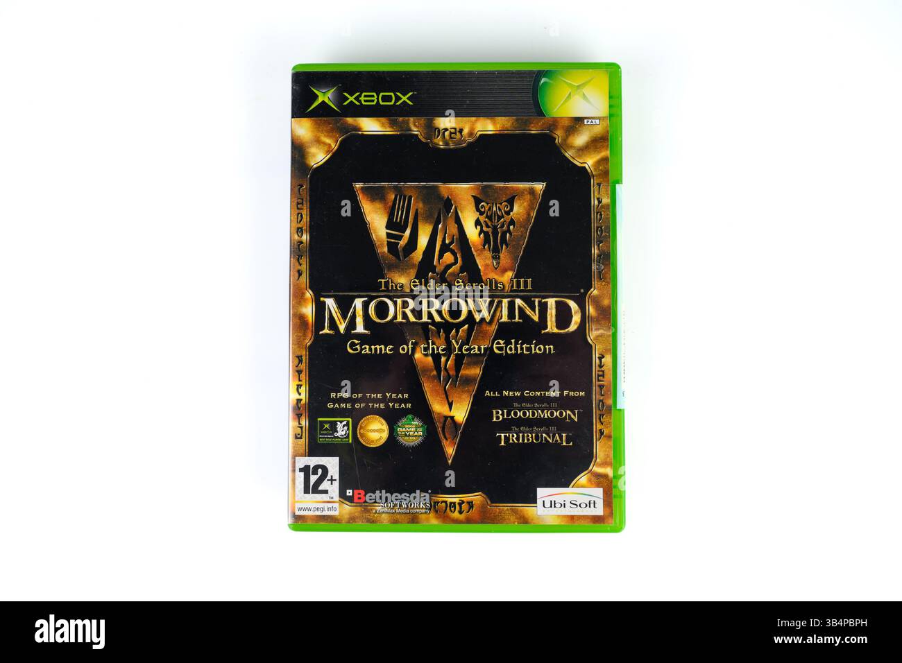 The Elder Scrolls III: Morrowind videogioco per Xbox – Galles, Regno Unito – 27 aprile 2025 Foto Stock