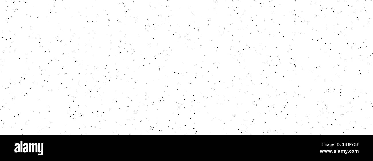 Granulosità spruzzata senza cuciture. Grana angosciata sfondo sporco rumoroso. Carta da parati che ripete la polvere di punti grunge. Piccole particelle schizzate, chiazze e spruzzi si sovrappongono allo sfondo. Vettore Illustrazione Vettoriale
