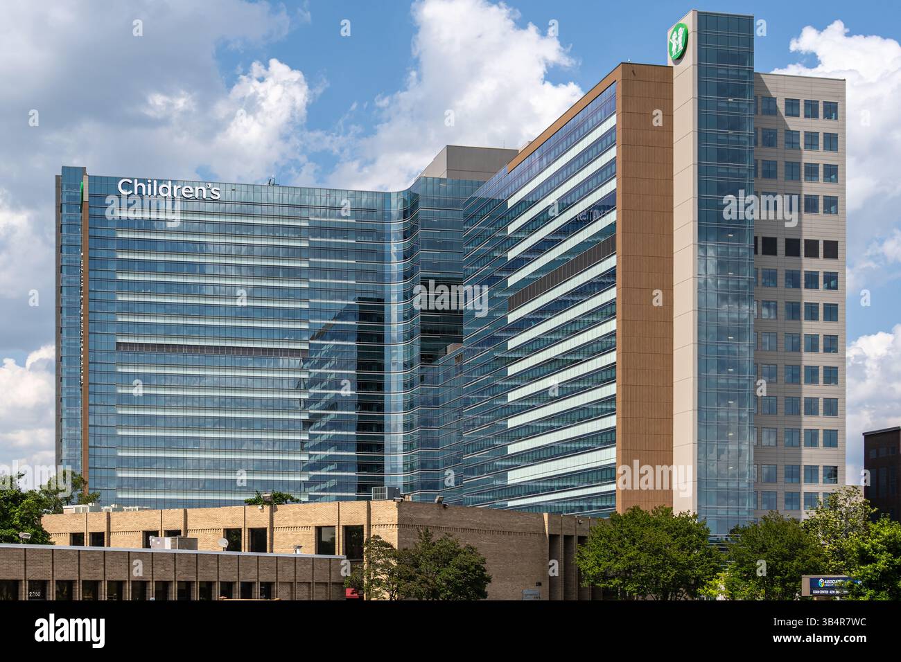 Children's Healthcare di Atlanta Arthur M. Blank Hospital presso la i-85 e North Druid Hills a Brookhaven, Georgia. (USA) Foto Stock