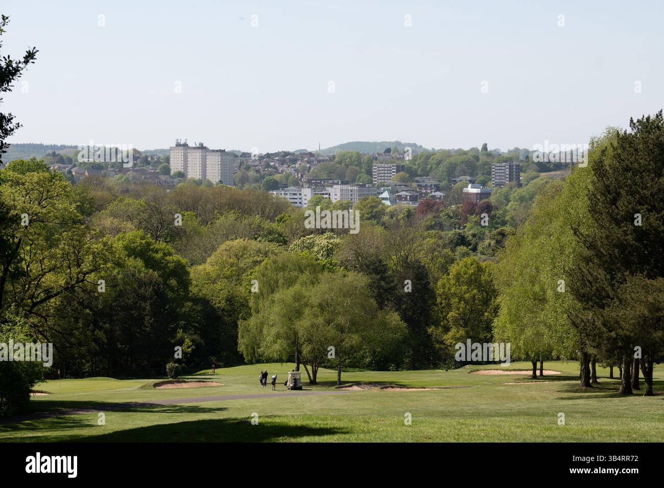Campo da golf Halesowen Golf Club, West Midlands, Inghilterra, Regno Unito Foto Stock
