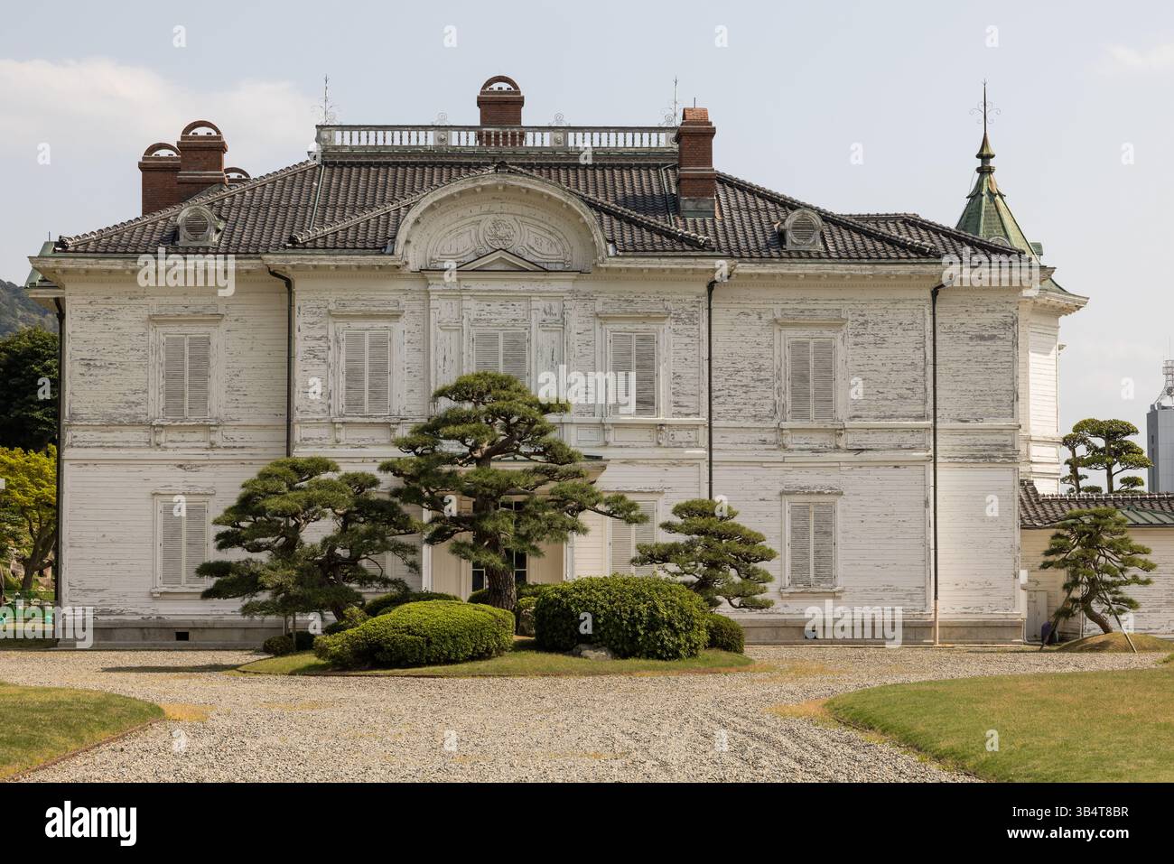 Jinpukaku Mansion, una residenza tradizionale in stile occidentale situata a Tottori Kanazawa Foto Stock