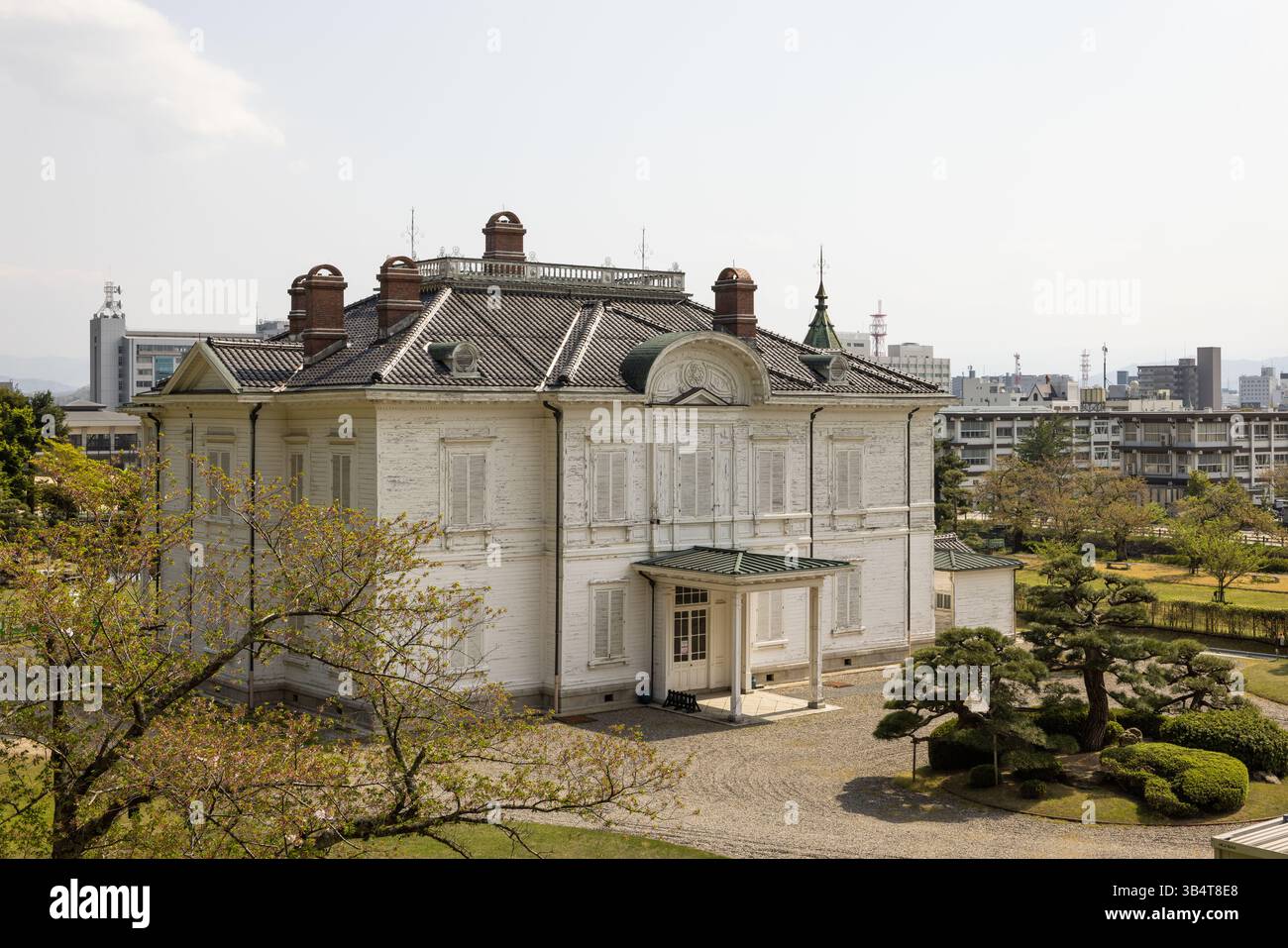 Jinpukaku Mansion, una residenza tradizionale in stile occidentale situata a Tottori Kanazawa Foto Stock