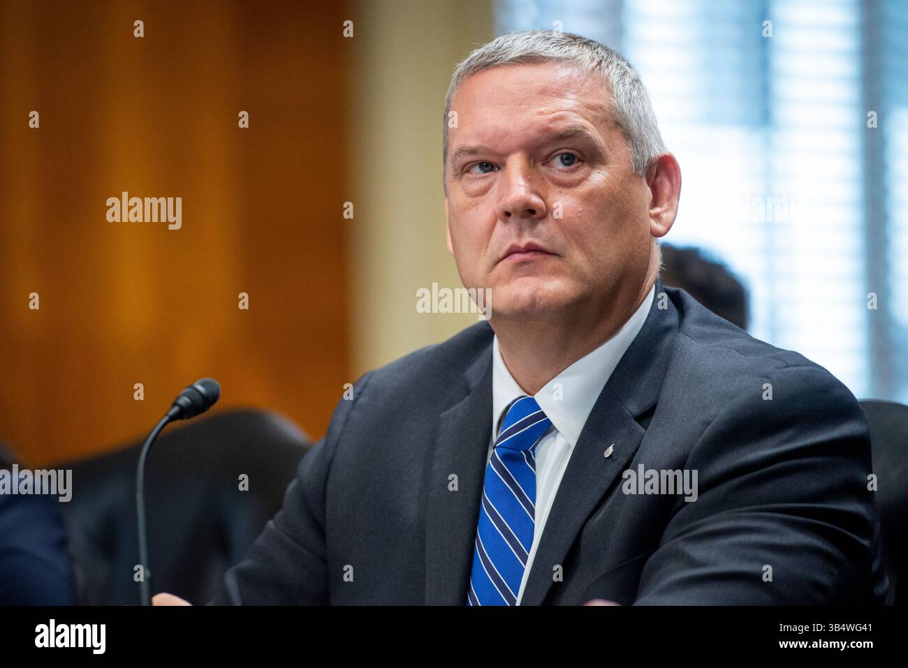 14 giugno 2022, Washington, District of Columbia, USA: John J. Entsminger, General Manager, Southern Nevada Water Authority, appare davanti a un'audizione del Comitato del Senato sull'energia e le risorse naturali per esaminare le soluzioni a breve e lungo termine alla siccità estrema negli Stati Uniti occidentali, nel Dirksen Senate Office Building a Washington, DC, martedì 14 giugno 2022 (immagine di credito: © Rod Lamkey/CNP via ZUMA Press Wire) Foto Stock 14 giugno 2022, Washington, District of Columbia, USA: John J. Entsminger, General Manager, Southern Nevada Water Authority, appare davanti a un'audizione del Comitato del Senato sull'energia e le risorse naturali per esaminare le soluzioni a breve e lungo termine alla siccità estrema negli Stati Uniti occidentali, nel Dirksen Senate Office Building a Washington, DC, martedì 14 giugno 2022 (immagine di credito: © Rod Lamkey/CNP via ZUMA Press Wire) Foto Stock
