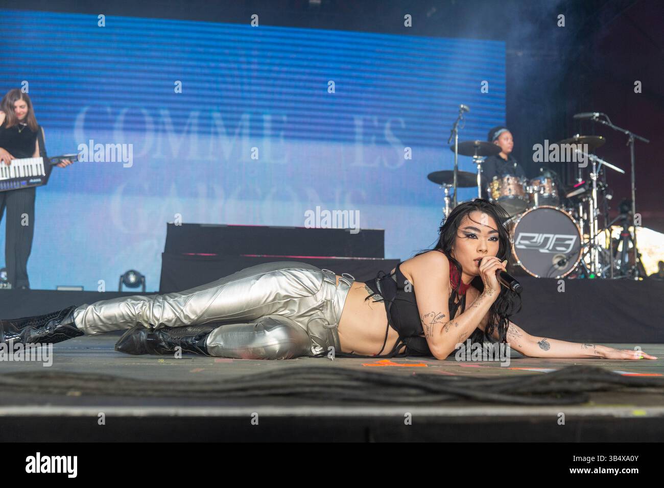 23 aprile 2022, Indio, California, Stati Uniti: RINA SAWAYAMA al Coachella Valley Music and Arts Festival di Indio, California (Credit Image: © Daniel DeSlover/ZUMA Press Wire) Foto Stock