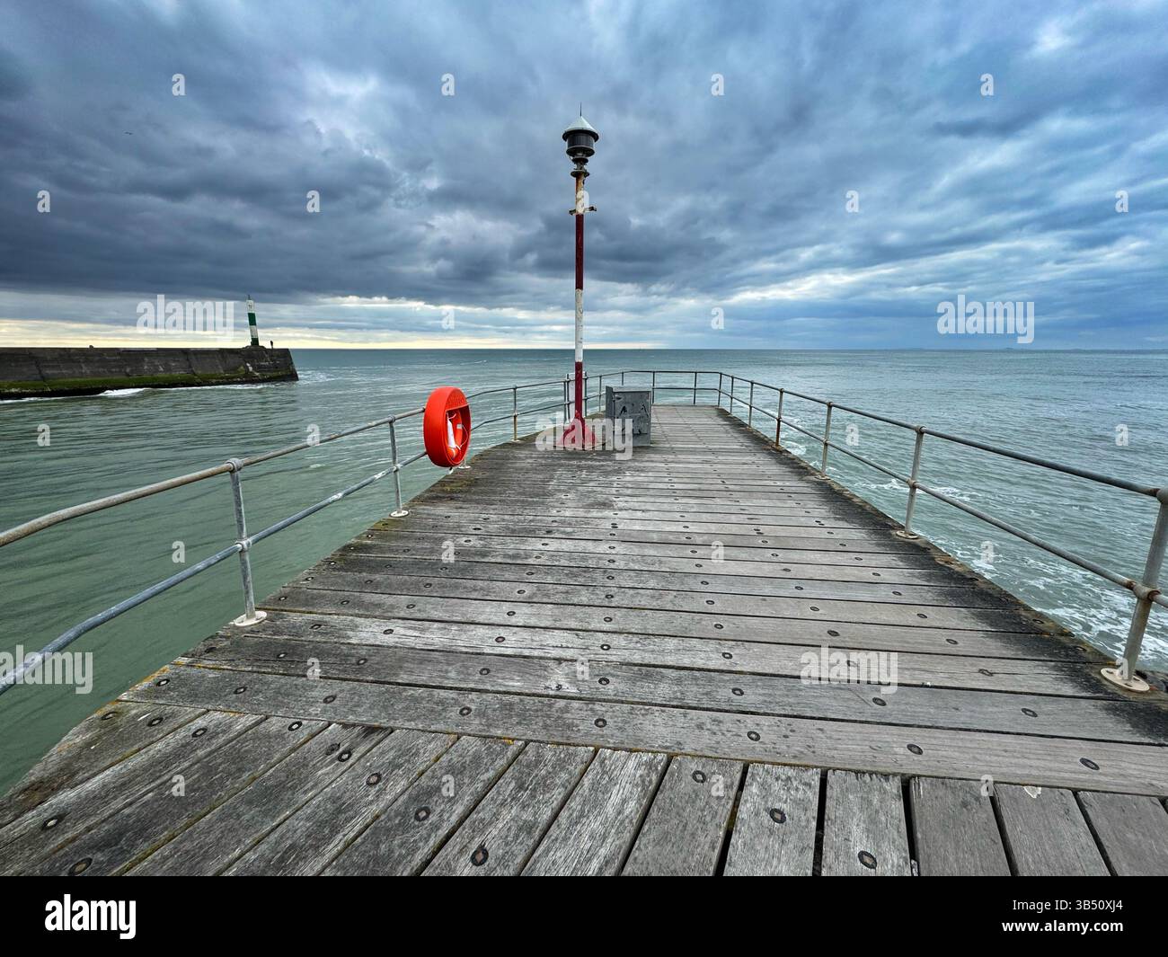 Porto alla foce dei fiumi Rheidol e Ystwyth, Aberystwyth, Ceredigion, Galles. Foto Stock