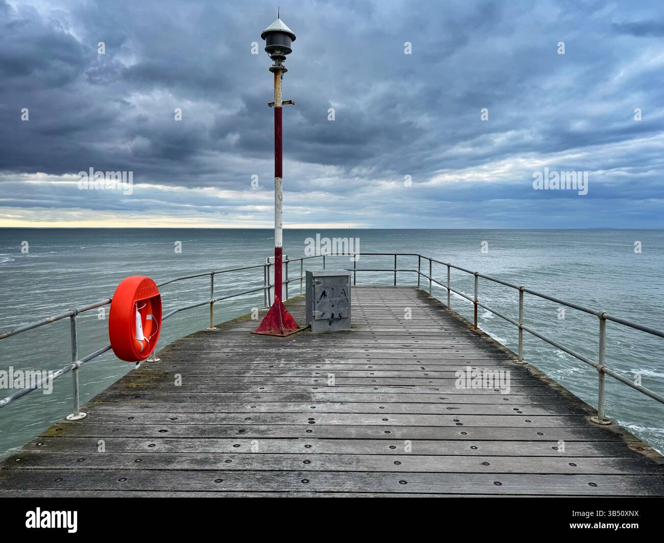 Porto alla foce dei fiumi Rheidol e Ystwyth, Aberystwyth, Ceredigion, Galles. Foto Stock