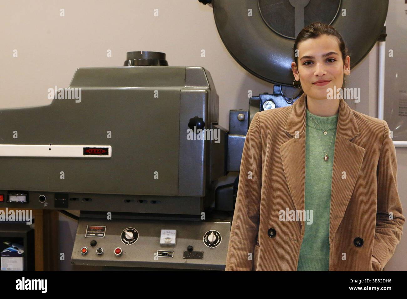 3 aprile 2022, Atene, Grecia: L'attrice francese ALMA JODOROWSKY partecipa alla prima del suo film 'l'Ennemi' durante il Festival del Cinema francofono di Atene. (Credit Image: © Aristidis Vafeiadakis/ZUMA Press Wire) Foto Stock