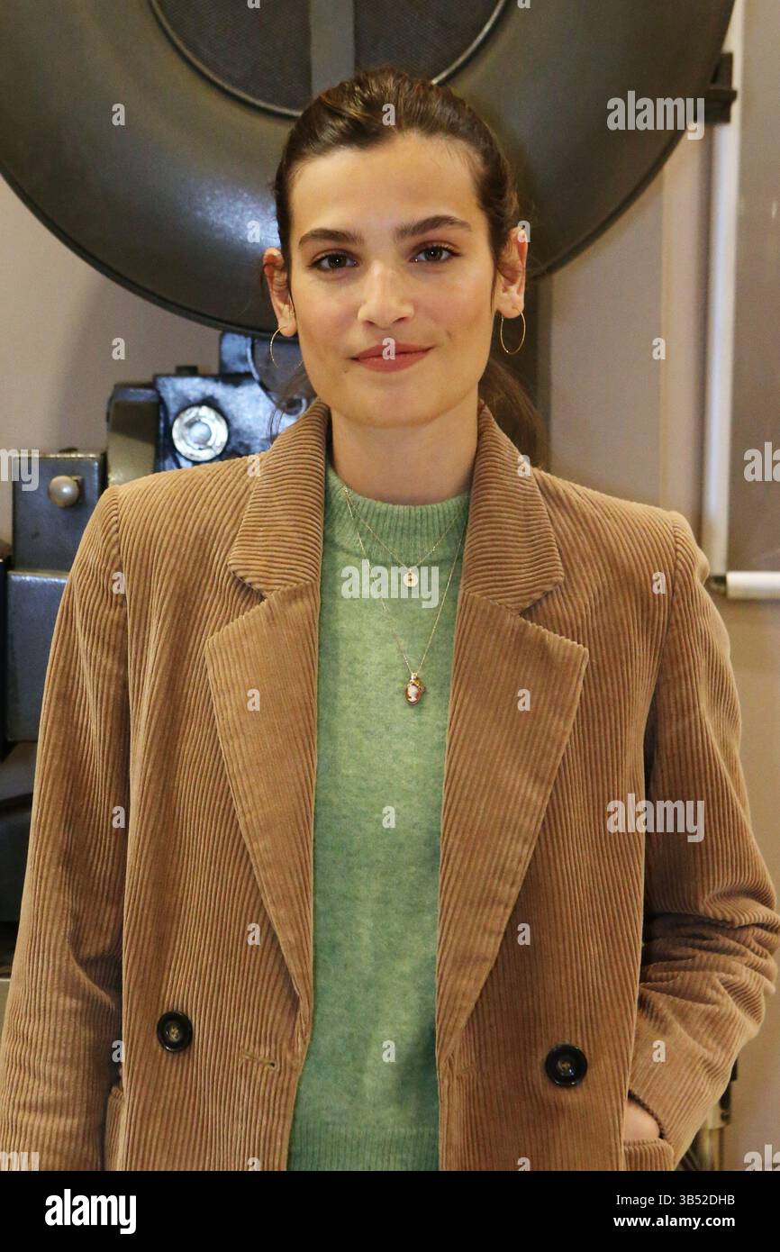 3 aprile 2022, Atene, Grecia: L'attrice francese ALMA JODOROWSKY partecipa alla prima del suo film 'l'Ennemi' durante il Festival del Cinema francofono di Atene. (Credit Image: © Aristidis Vafeiadakis/ZUMA Press Wire) Foto Stock