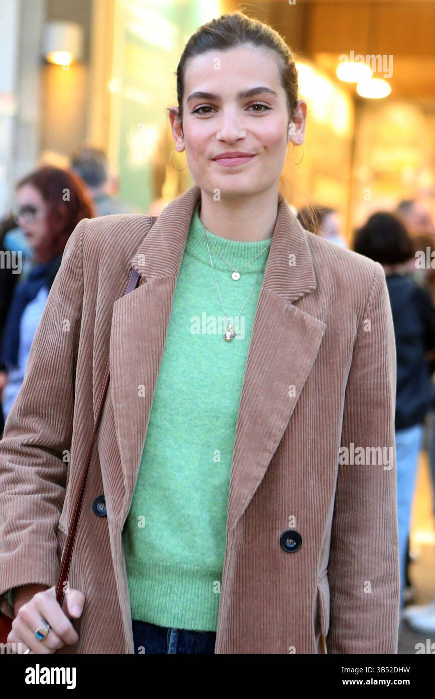 3 aprile 2022, Atene, Grecia: L'attrice francese ALMA JODOROWSKY partecipa alla prima del suo film 'l'Ennemi' durante il Festival del Cinema francofono di Atene. (Credit Image: © Aristidis Vafeiadakis/ZUMA Press Wire) Foto Stock