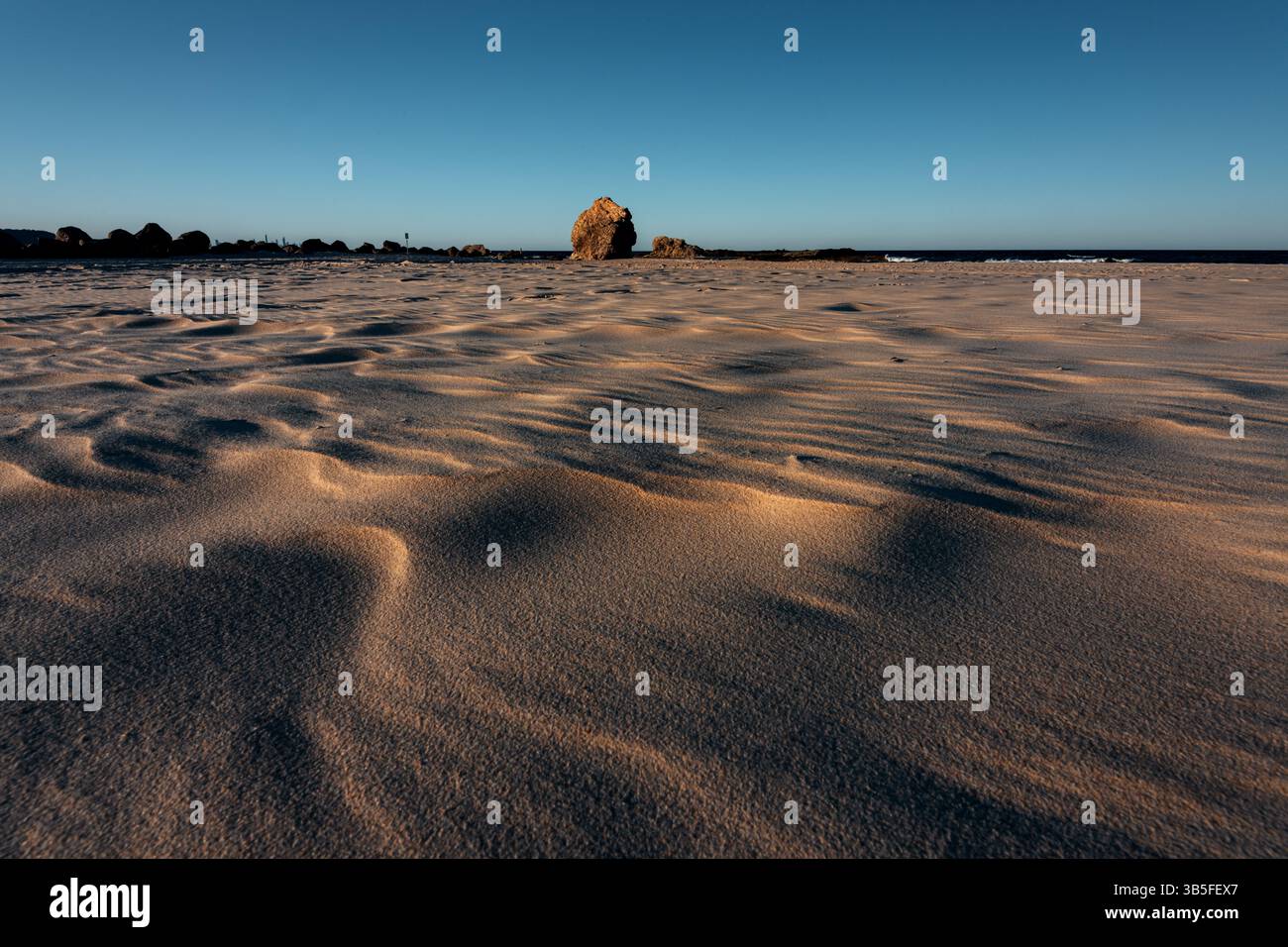 Currumbin Beach sulla Gold Coast del Queensland. Foto Stock