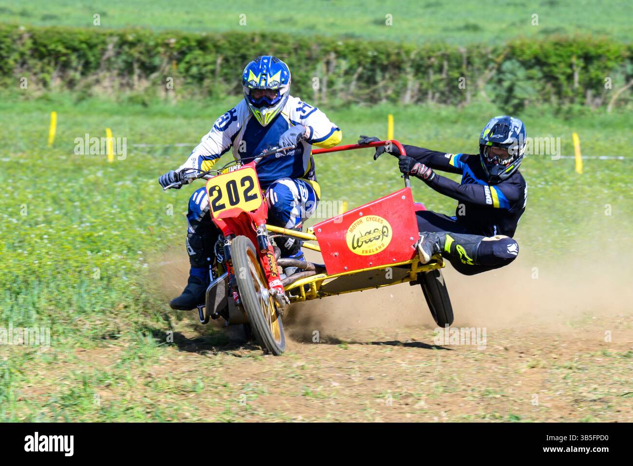 Corse motociclistiche Foto Stock