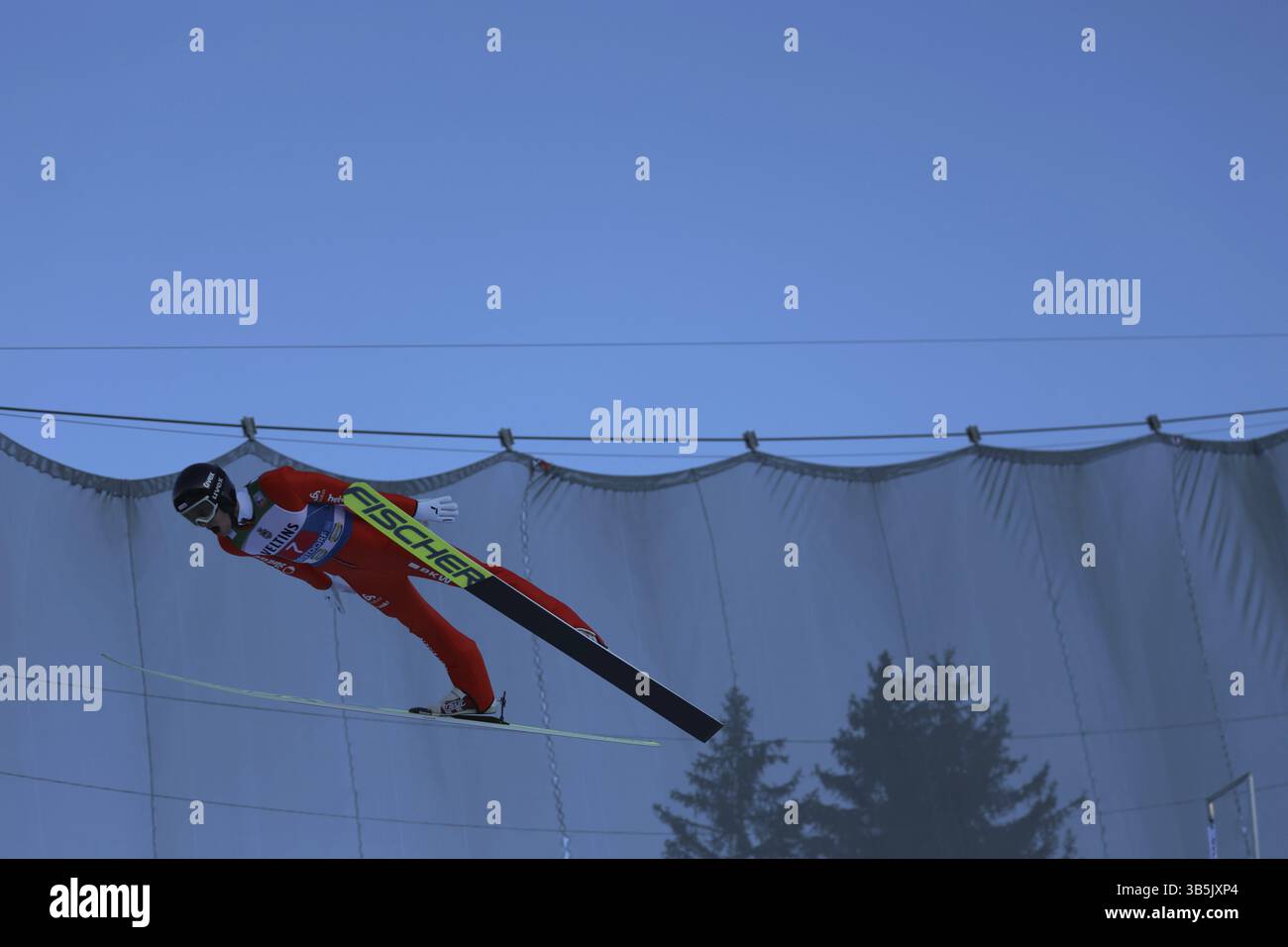 Gregor Deschwanden (Svizzera/sui) alla gara di apertura del 73° Torneo Four Hills Oberstdorf, Oberstdorf, Germania / Germania Foto Stock