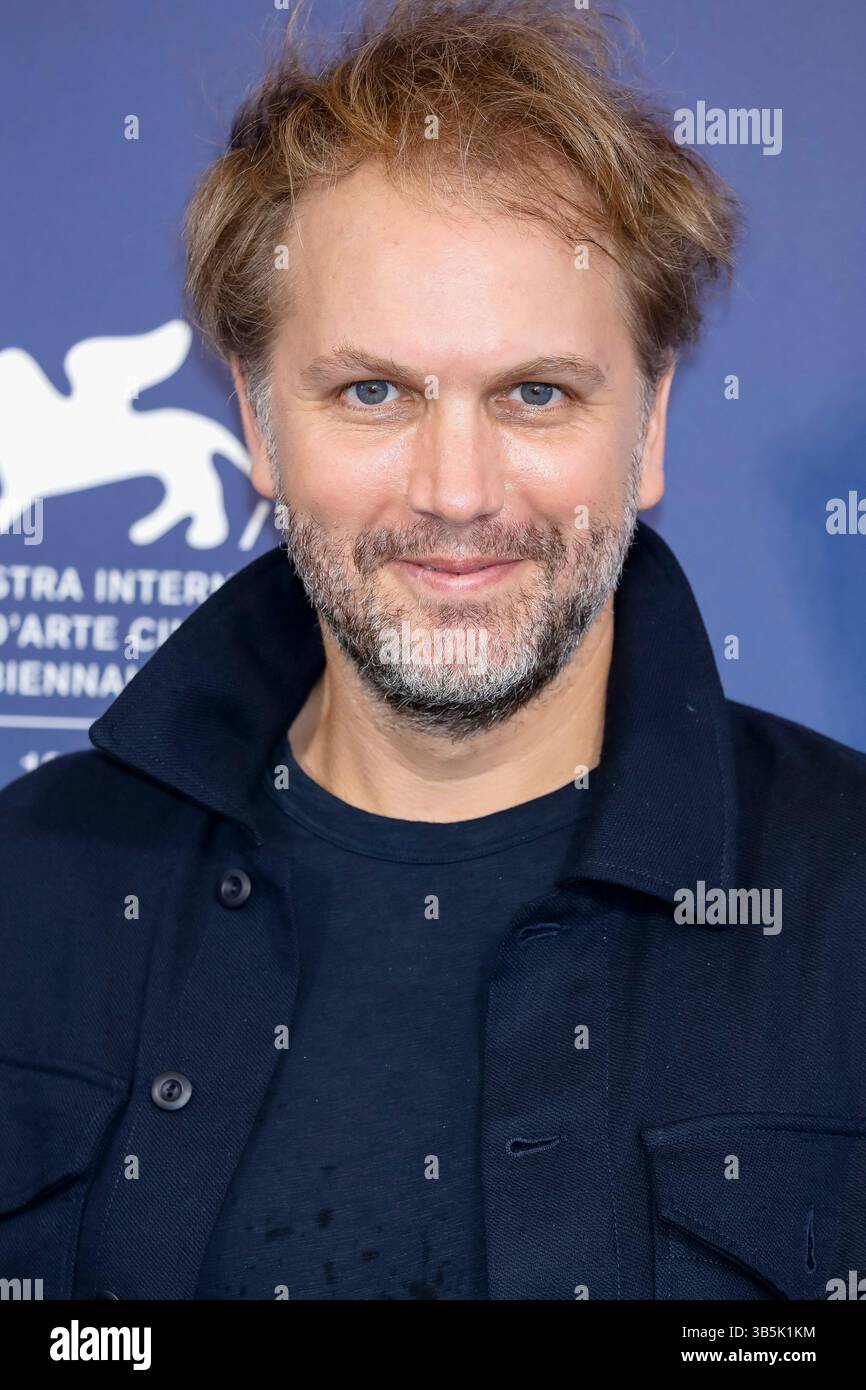 7 settembre 2022, Venezia, Italia: Florian Zeller posa al photocall di "The Son" durante la 79a Mostra Internazionale d'Arte cinematografica di Venezia al Palazzo del Casino al Lido di Venezia, Italia, il 7 settembre 2022. Foto: Alec Michael (immagine di credito: © Alec Michael via ZUMA Press) Foto Stock