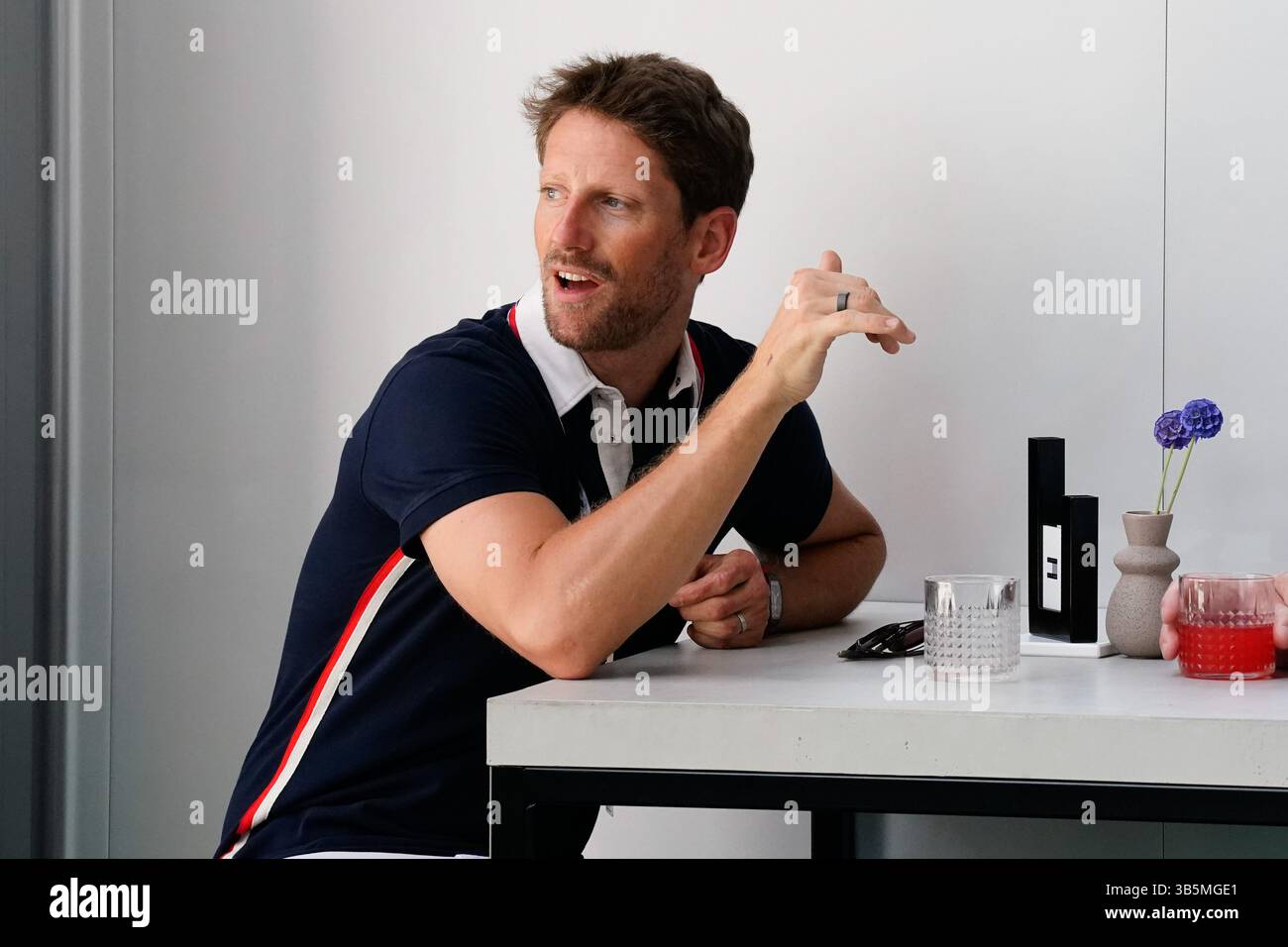 8 maggio 2022, Miami, Florida, USA: 8 maggio 2022: Romain Grosjean durante il Gran Premio di Formula 1 di Miami a Miami Florida. Brook Ward/AMG (immagine di credito: © AMG/AMG via ZUMA Press Wire) Foto Stock