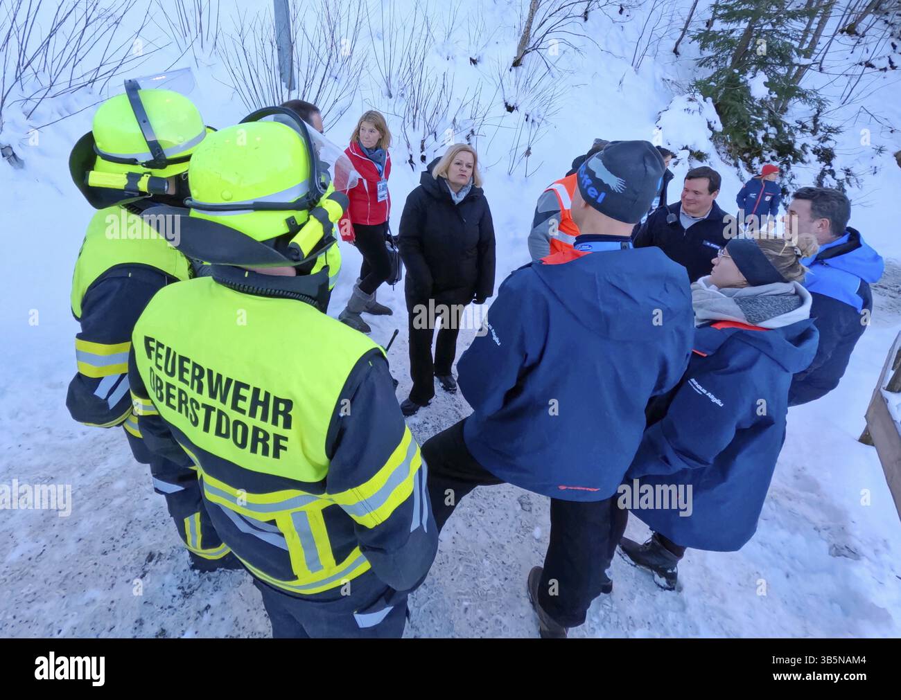 Alla gara di apertura del 73° Torneo Four Hills Oberstdorf, Oberstdorf, Germania / Germania Foto Stock