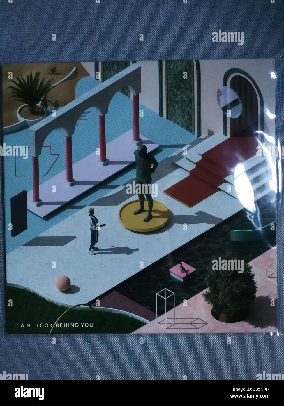 C.A.R. – Look Behind You 2018 album copertina LP in vinile Foto Stock